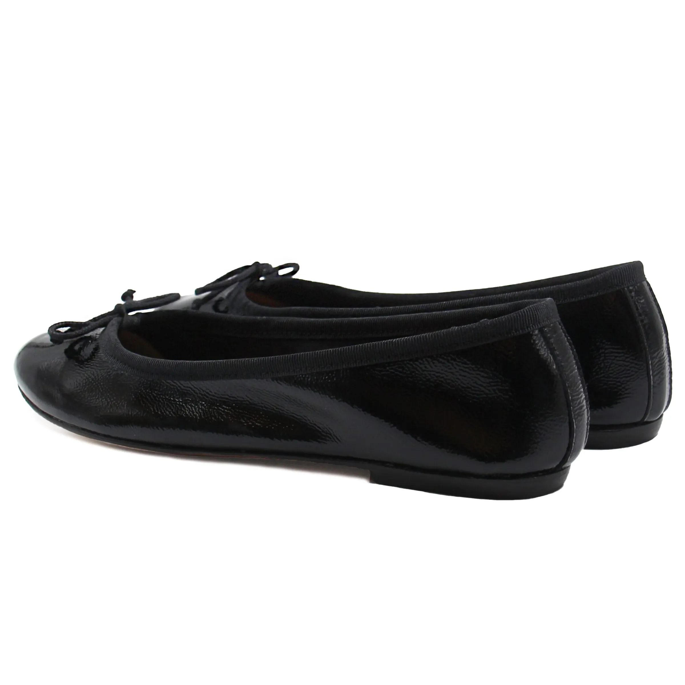 Femme JULES & JENN Ballerines & Babies | Ballerines classiques cuir brillant
