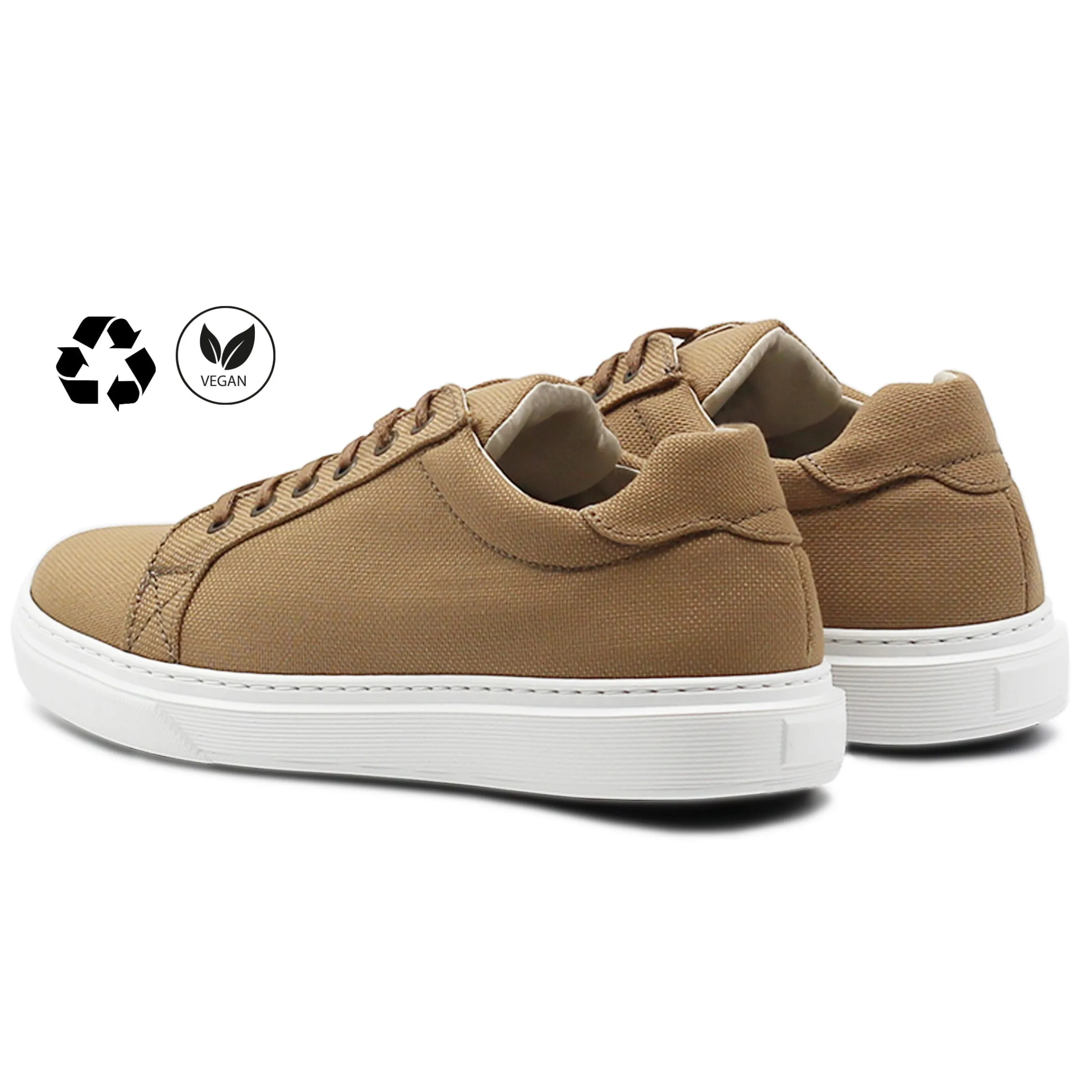 Homme JULES & JENN Dressing Recyclé | Baskets | Baskets lacet toile recyclée