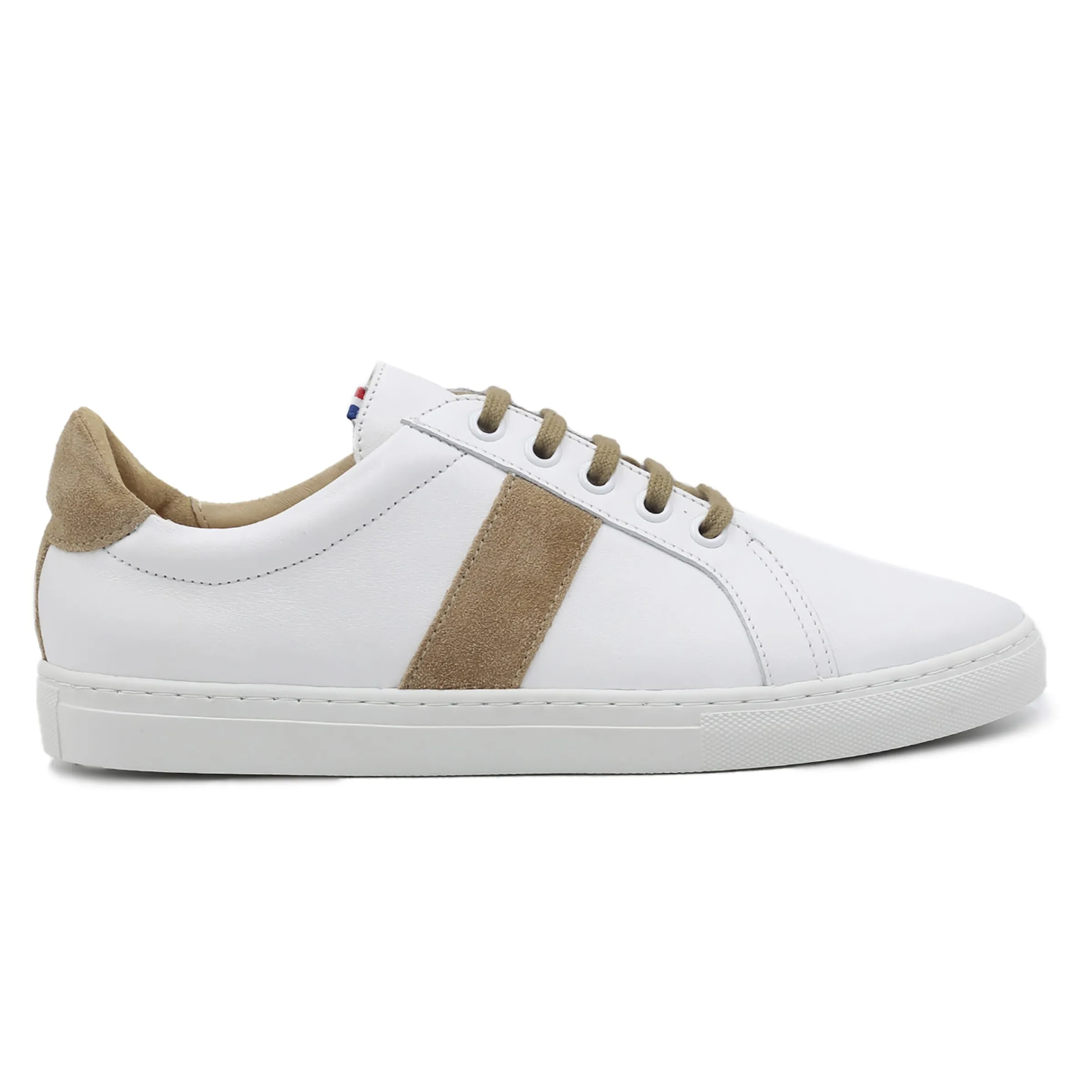 baskets_made_in_france_cuir_beige_4.webp Femme JULES & JENN Baskets | Baskets | Baskets Made in France cuir beige