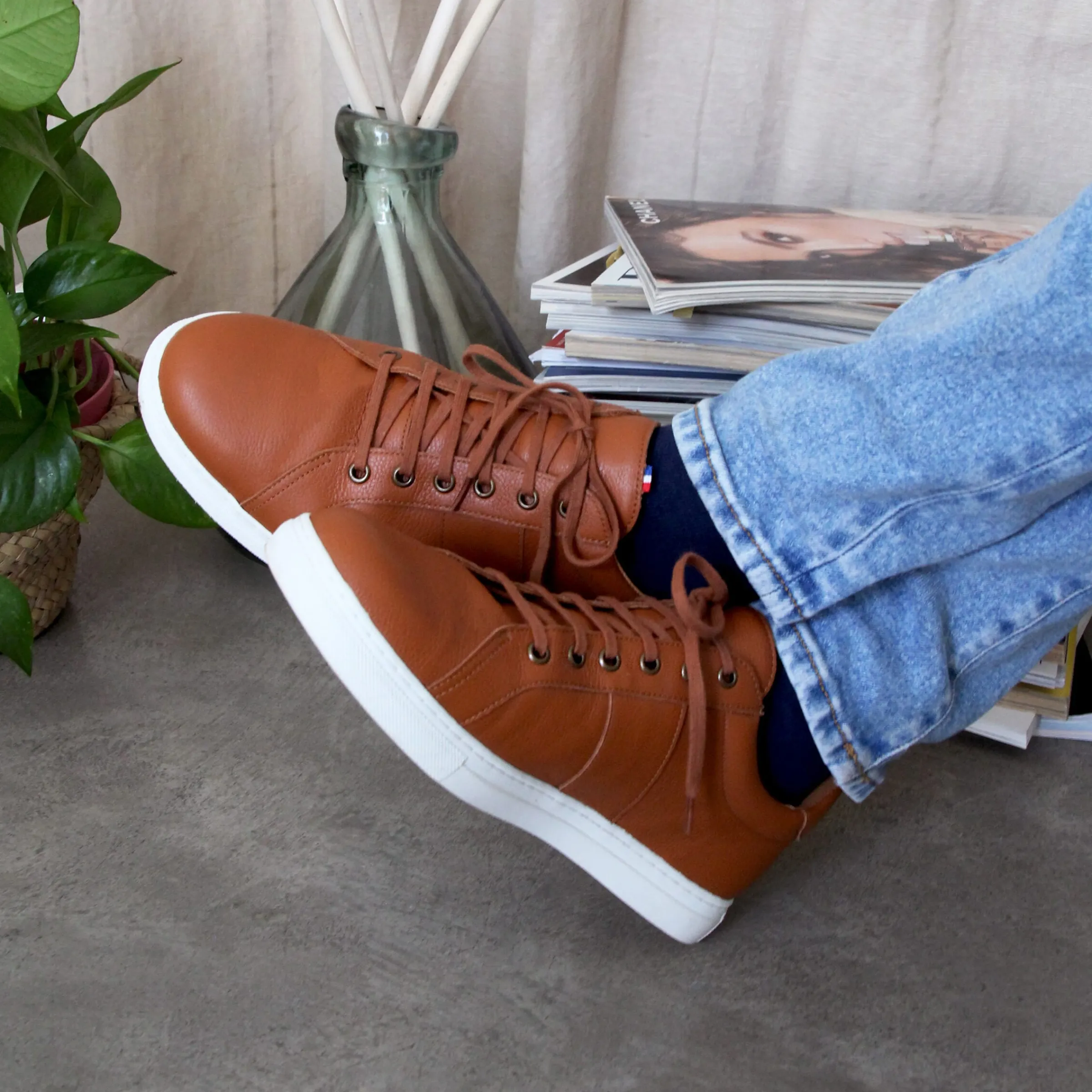 Femme JULES & JENN Baskets | Baskets | Baskets Made in France cuir