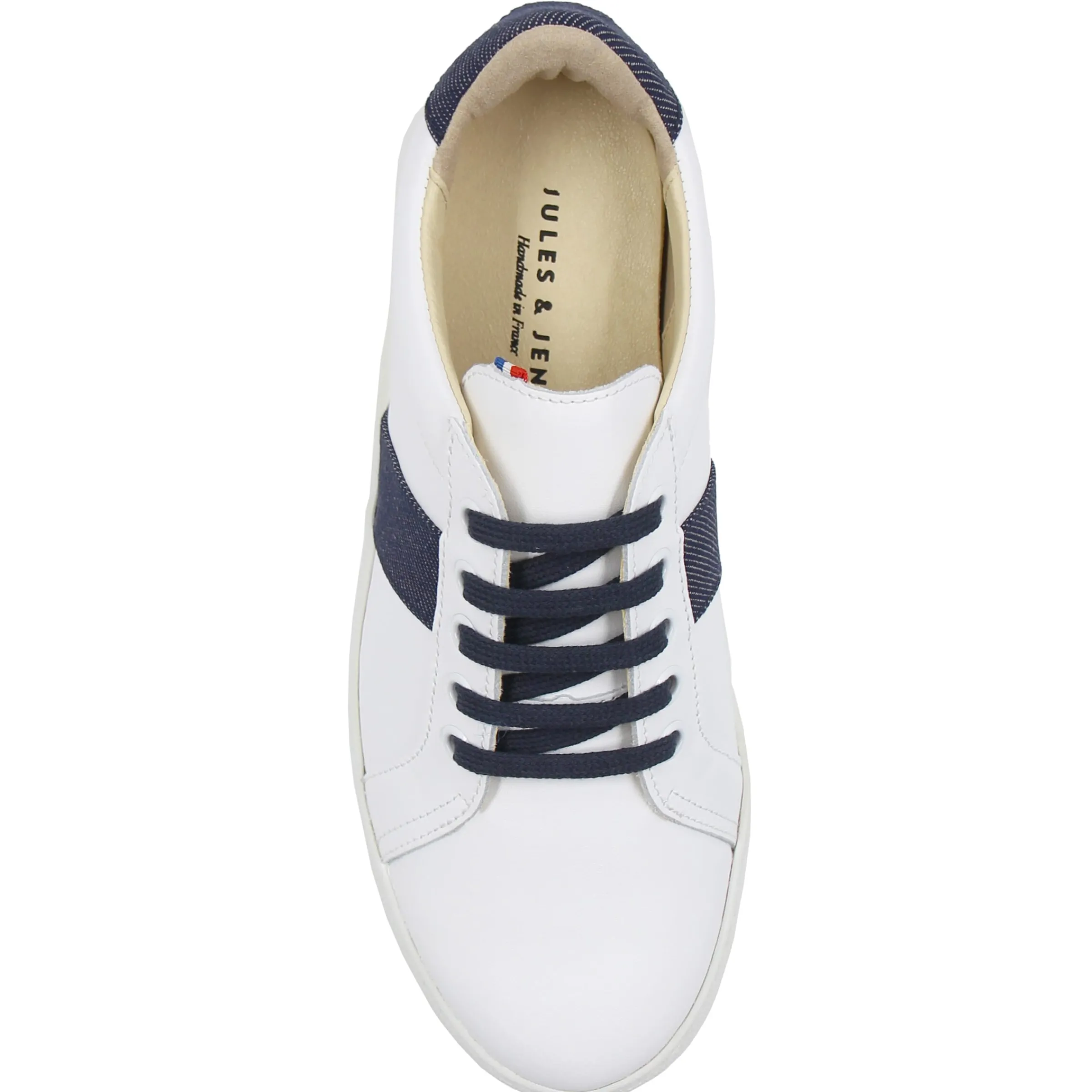 baskets_made_in_france_cuir_denim_3.webp Femme JULES & JENN Baskets | Baskets | Baskets Made in France cuir denim