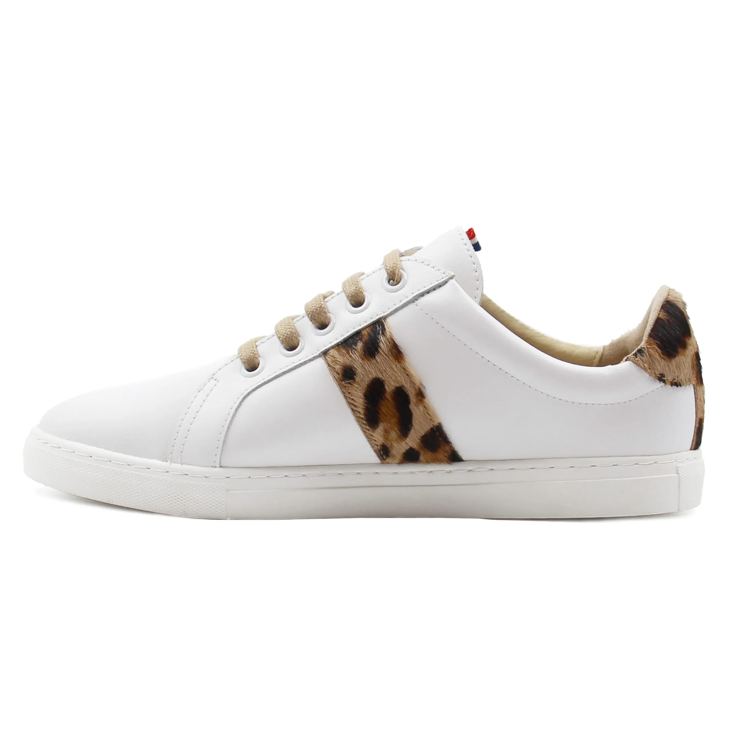 baskets_made_in_france_cuir_lopard_5.webp Femme JULES & JENN Baskets | Baskets Made in France cuir léopard