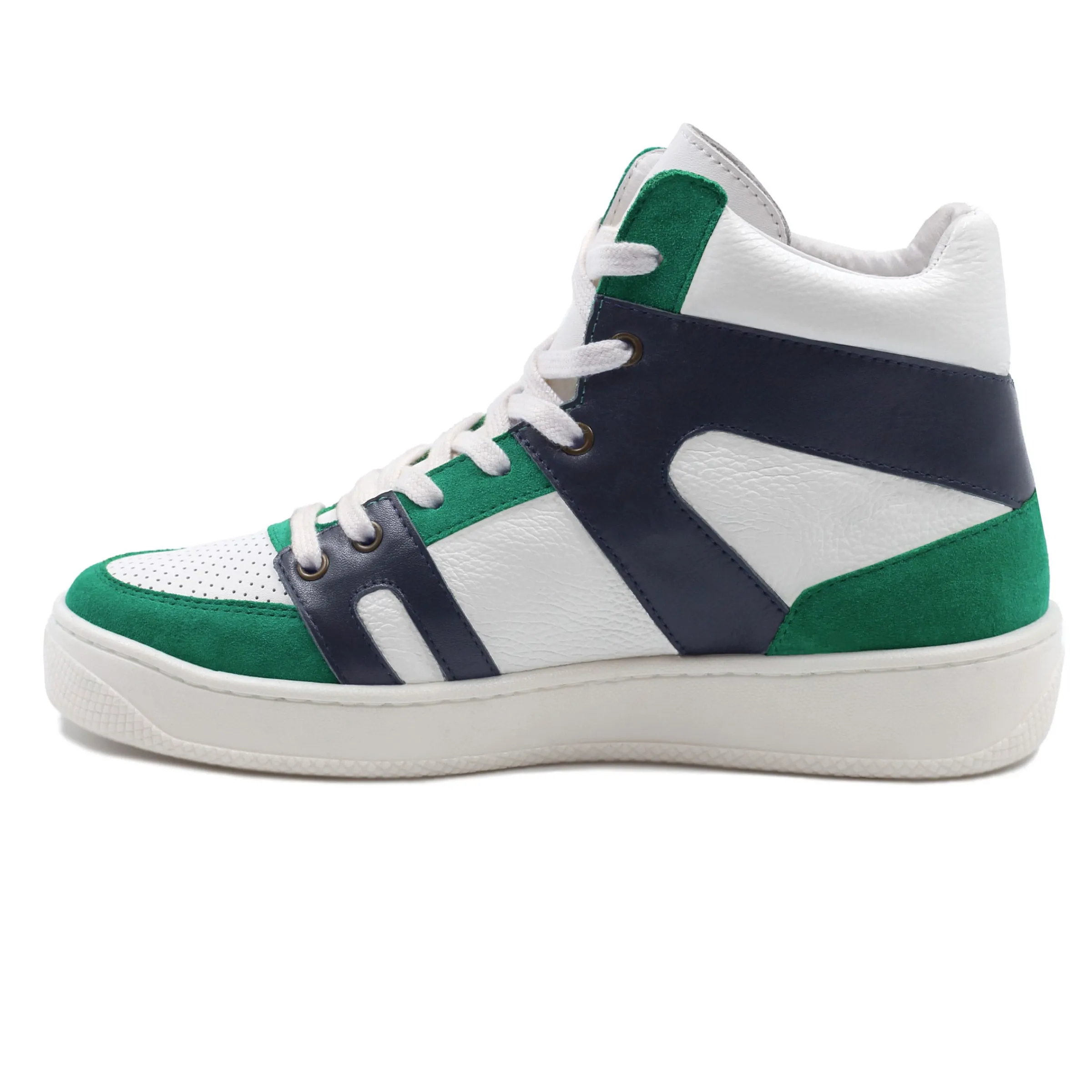 baskets_montantes_cuir_blanc_bleu_5.webp Femme JULES & JENN Baskets | Baskets montantes cuir blanc bleu