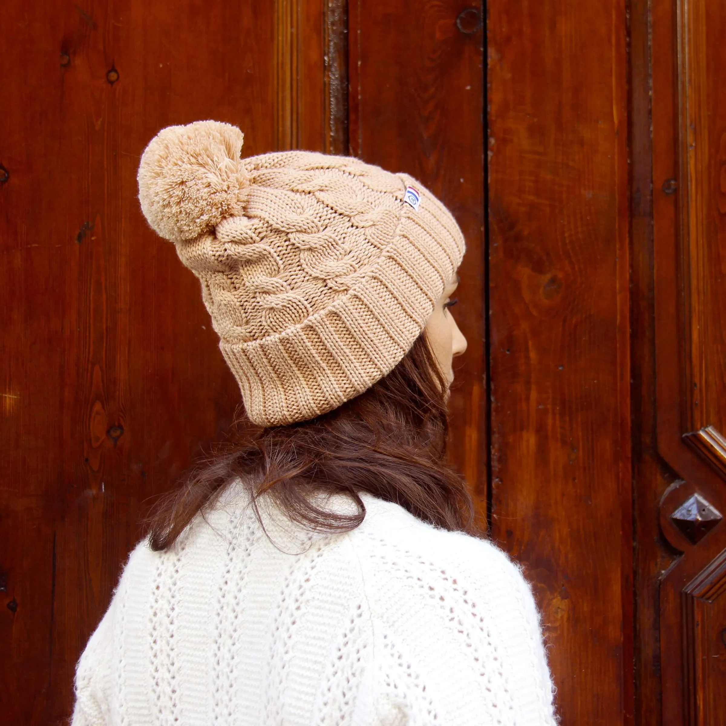 Femme JULES & JENN Bonnets | Bonnets | Bonnet pompon laine