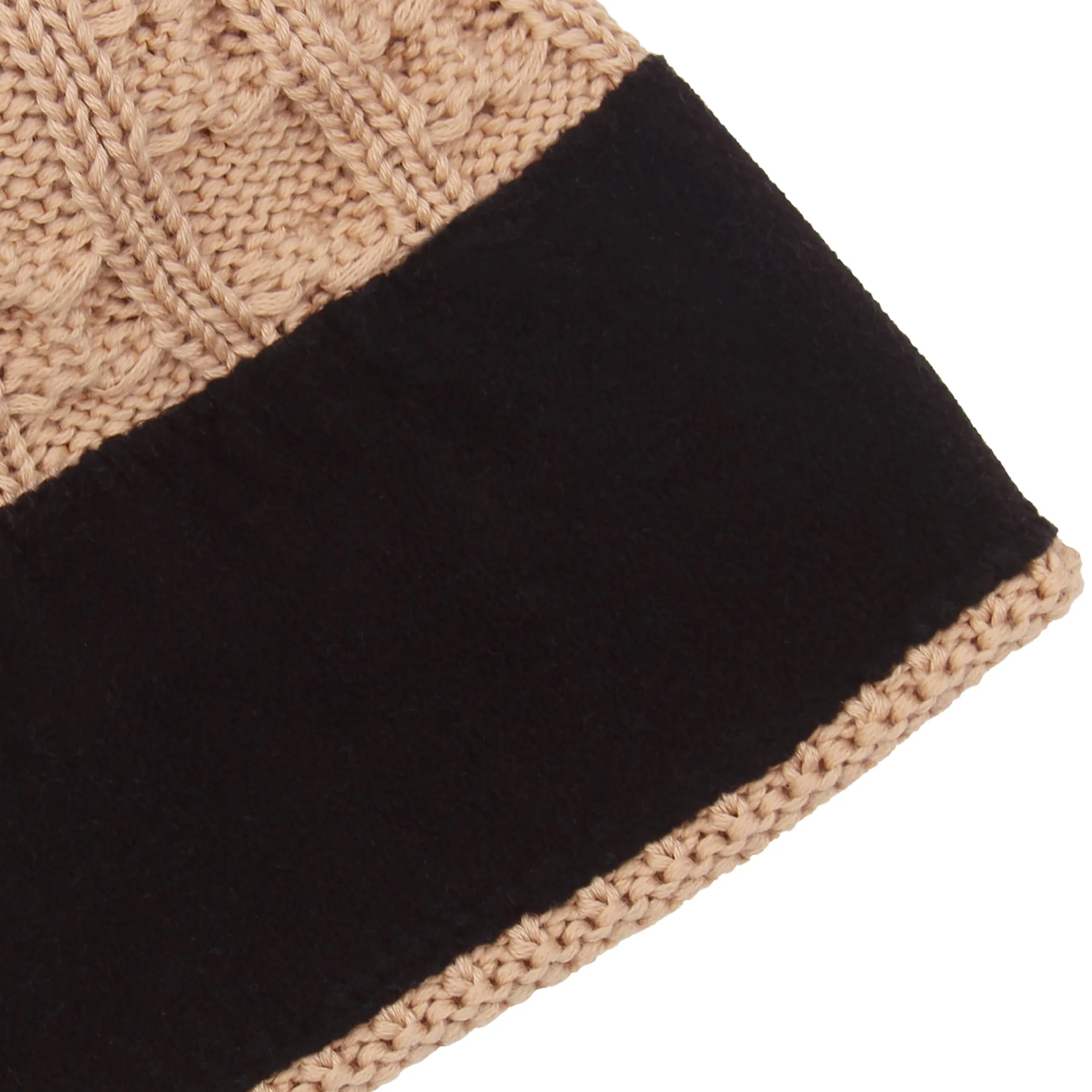 bonnet_pompon_laine_camel_3.webp Femme JULES & JENN Bonnets | Bonnets | Bonnet pompon laine