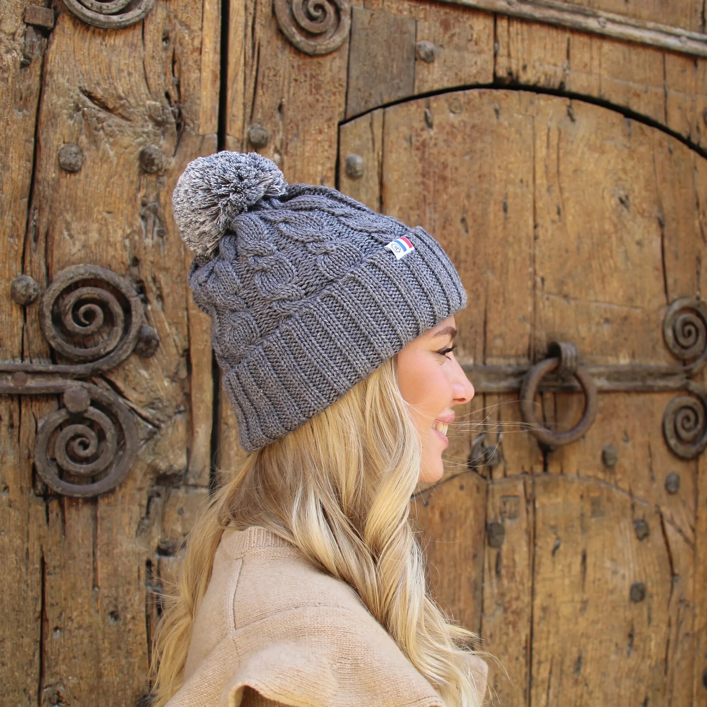 Femme JULES & JENN Bonnets | Bonnets | Bonnet pompon laine