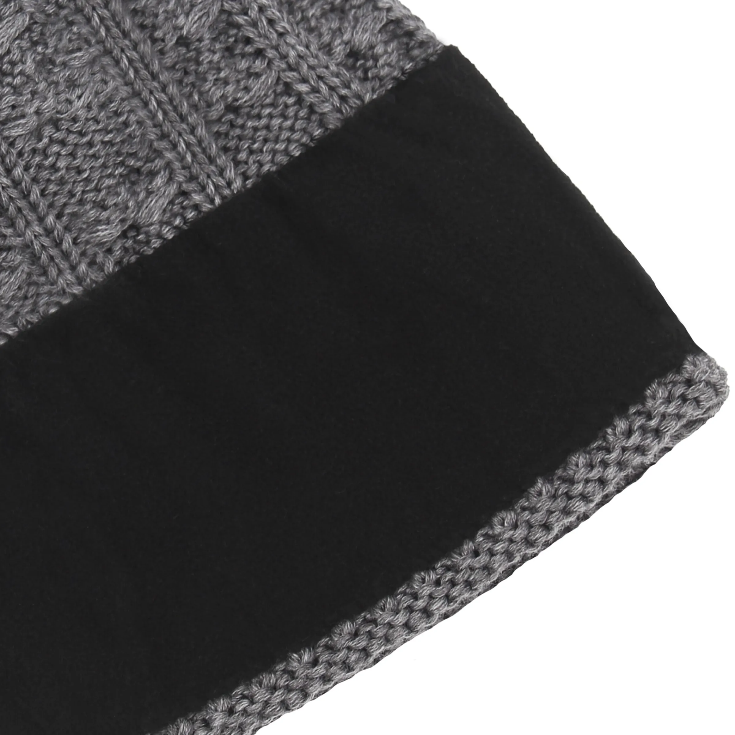 bonnet_pompon_laine_gris_3.webp Femme JULES & JENN Bonnets | Bonnets | Bonnet pompon laine