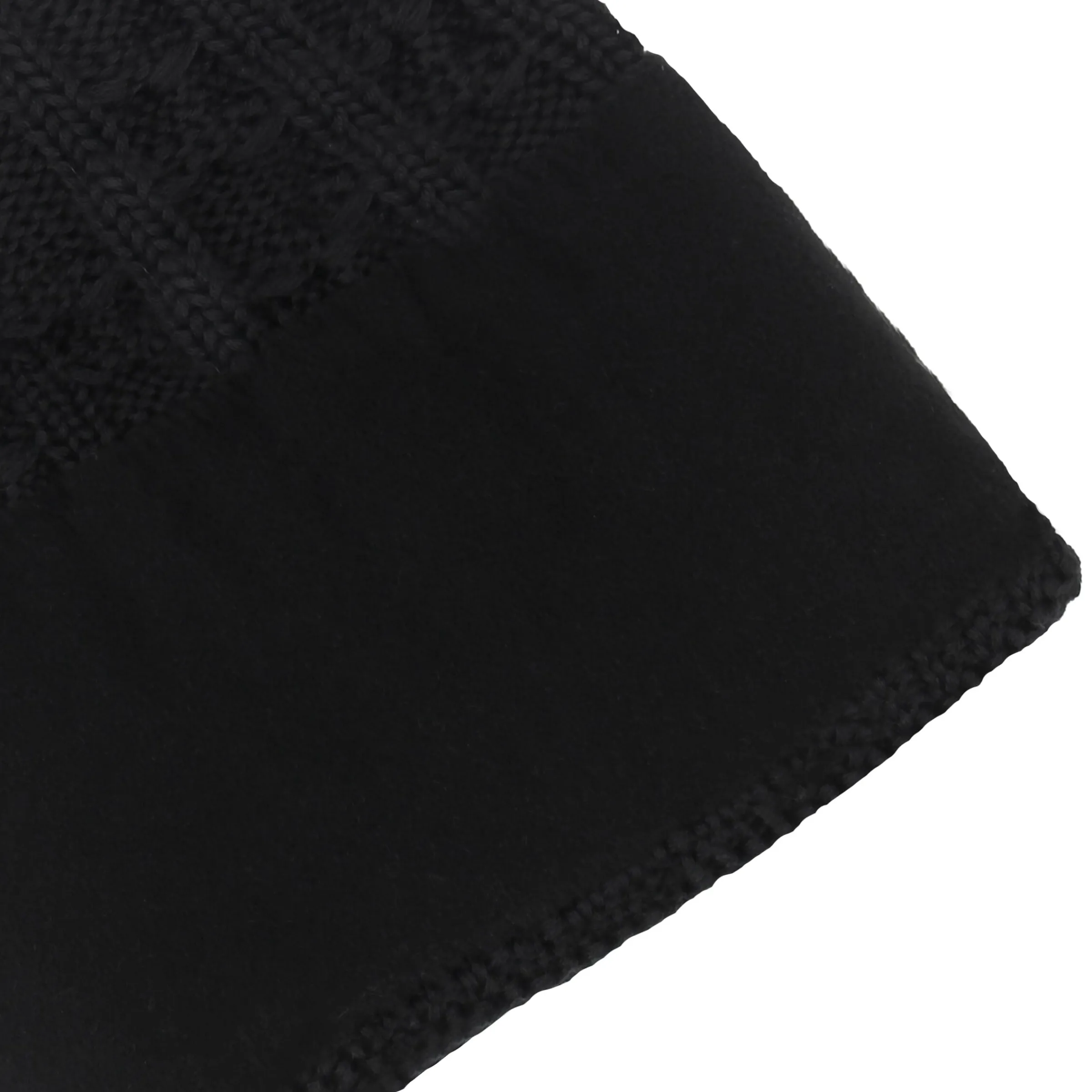 bonnet_pompon_laine_noir_gris_3.webp Femme JULES & JENN Bonnets | Bonnets | Bonnet pompon laine noir gris