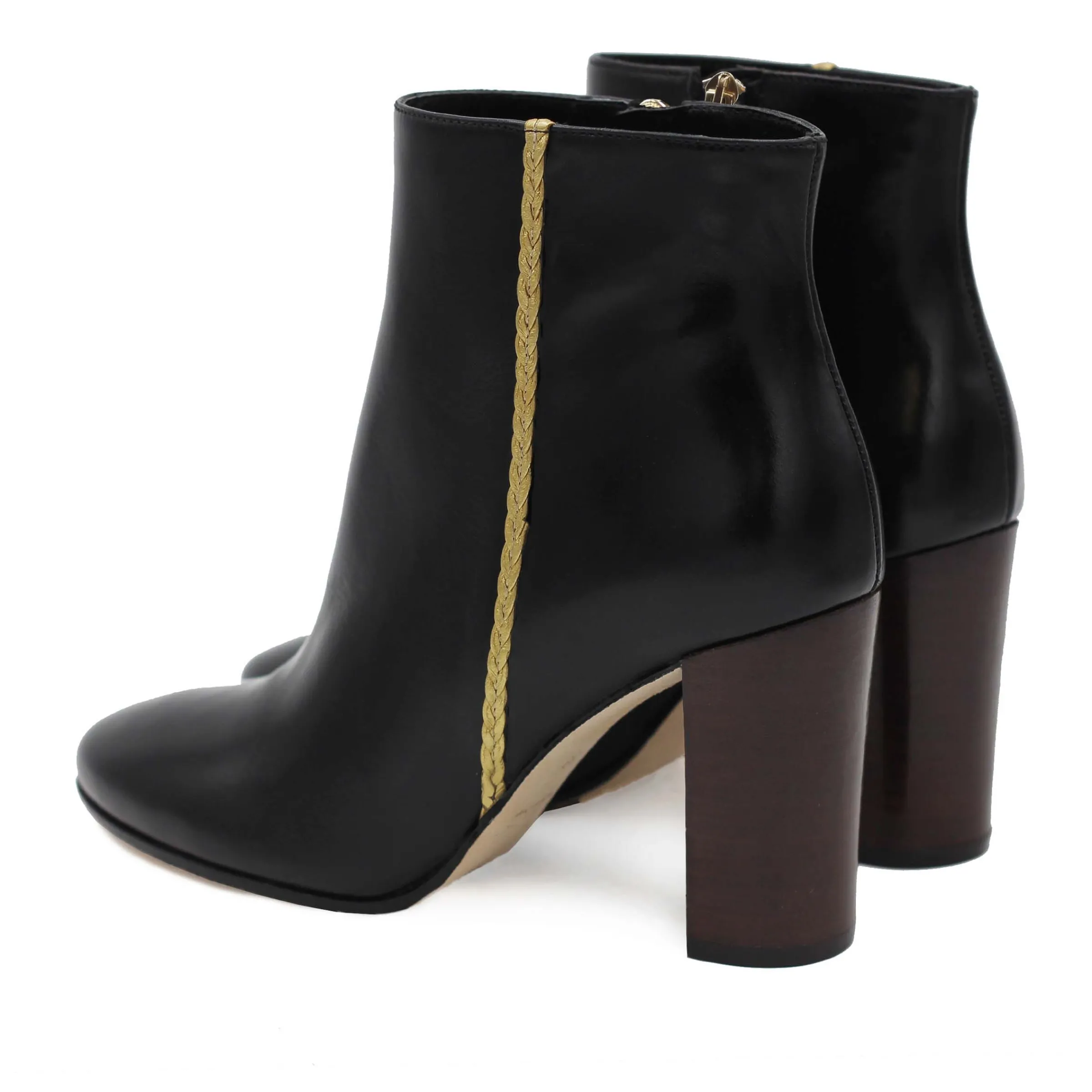 Femme JULES & JENN Bottines & Bottes | Bottines à talon cuir