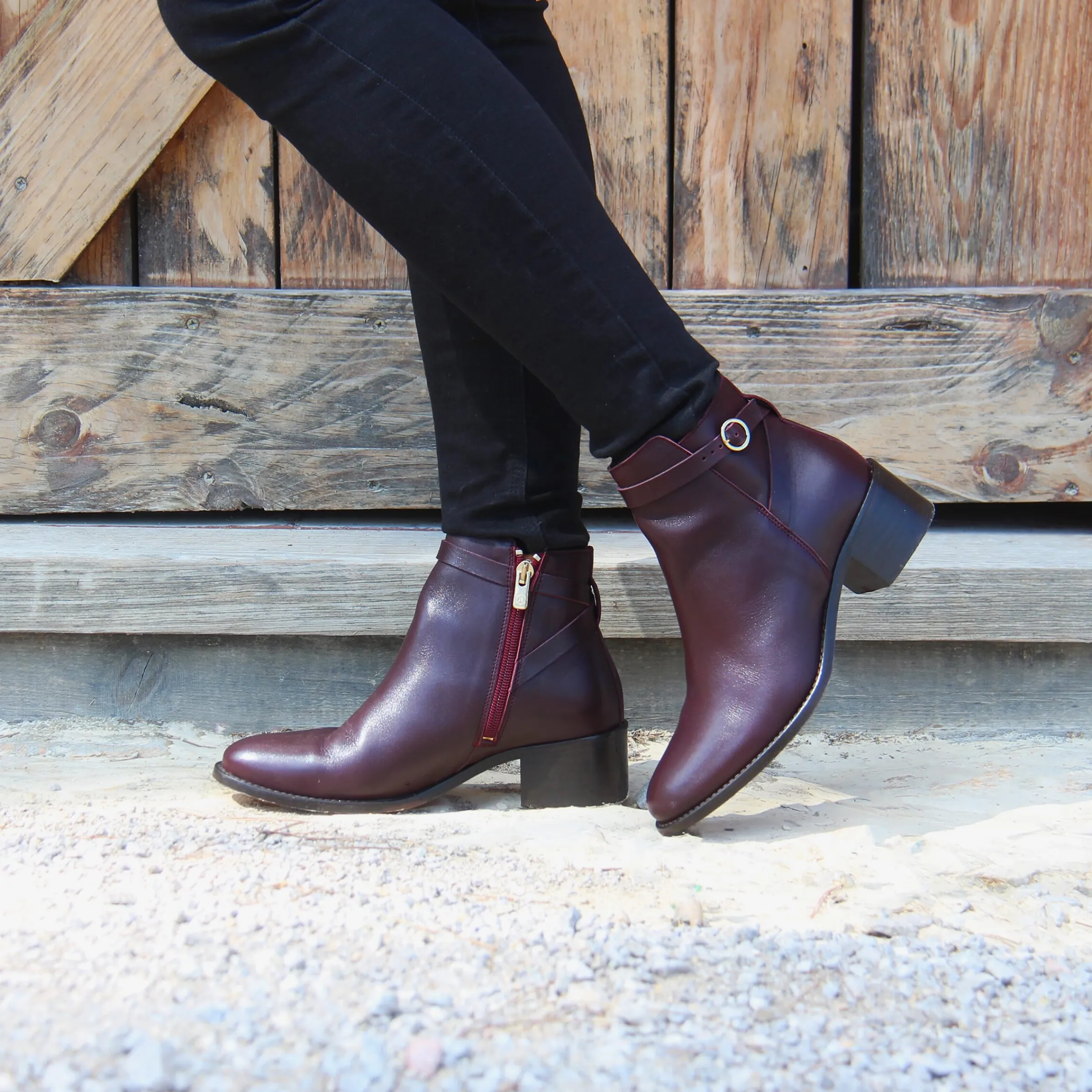 Femme JULES & JENN Bottines & Bottes | Bottines cavalières cuir
