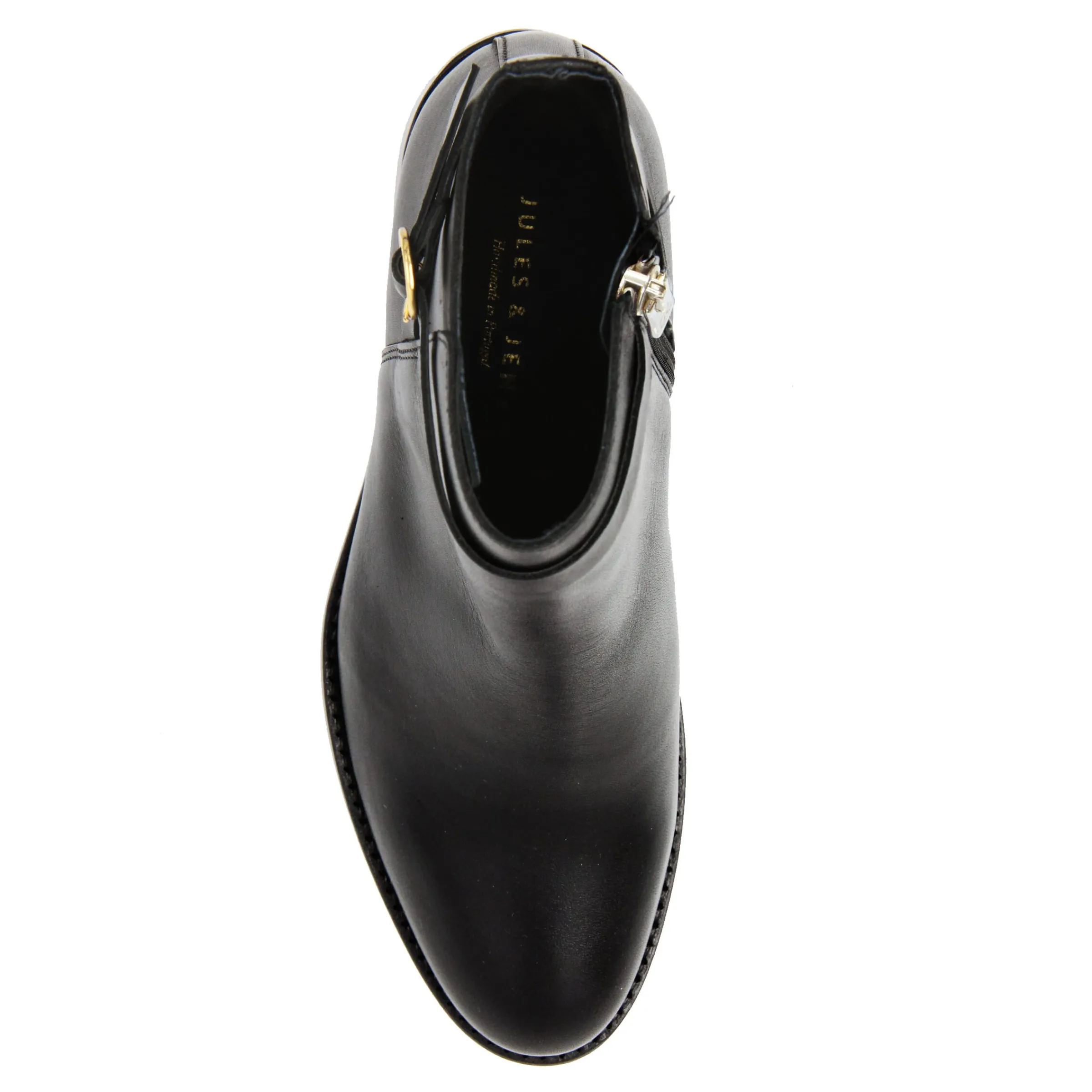 bottines_cavalires_cuir_noir_3.webp Femme JULES & JENN Bottines & Bottes | Bottines cavalières cuir