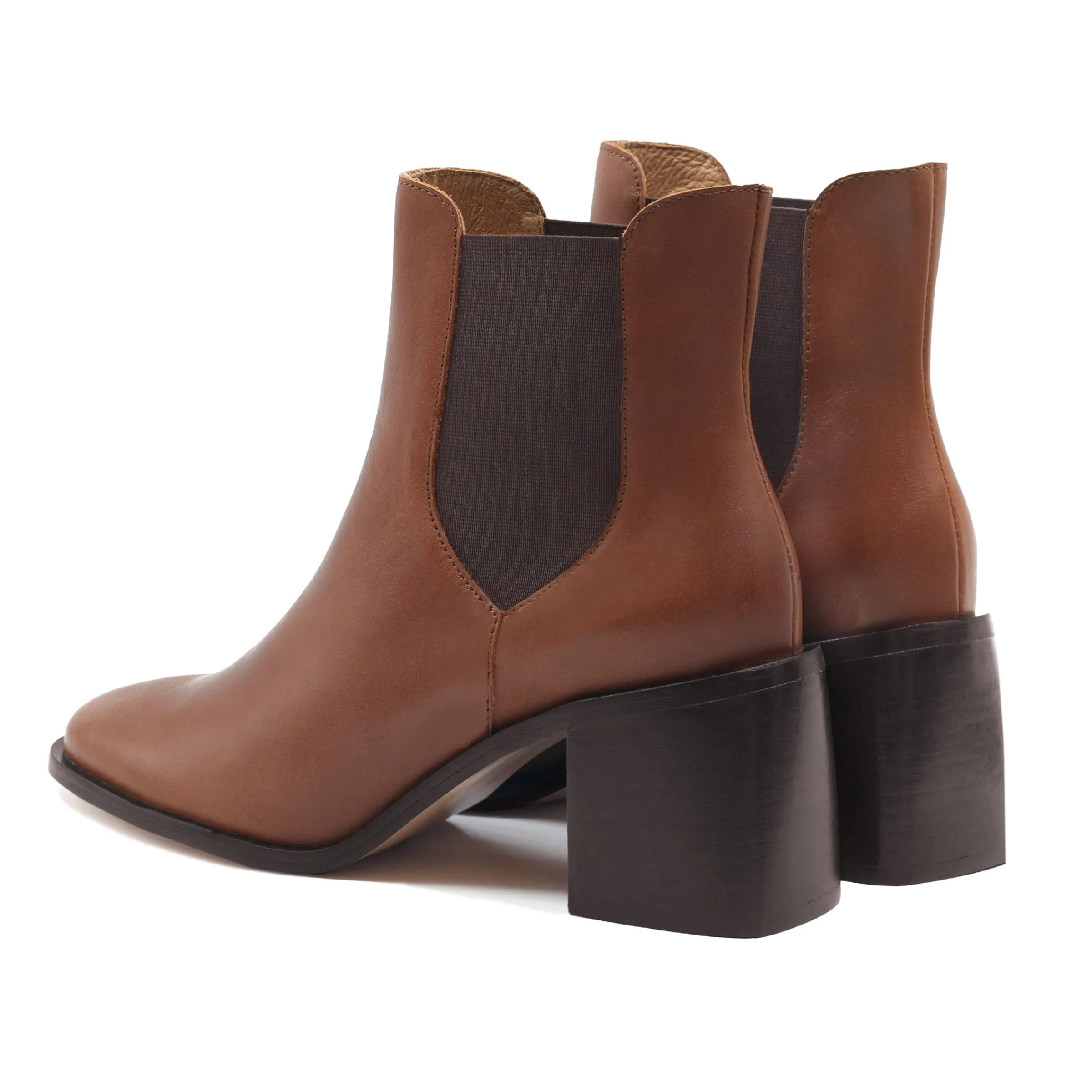Femme JULES & JENN Bottines & Bottes | Bottines Chelsea talon cuir