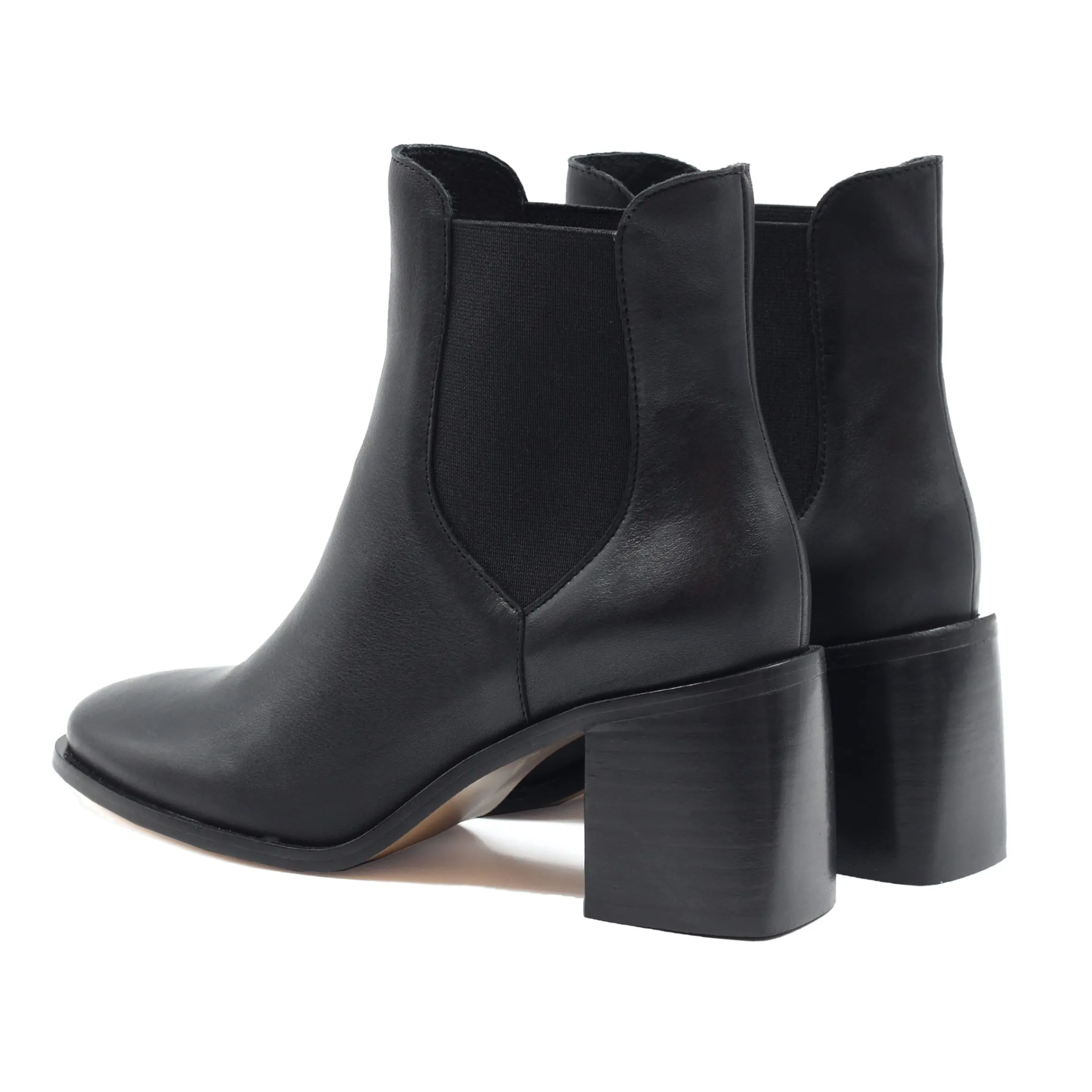 Femme JULES & JENN Bottines & Bottes | Bottines Chelsea talon cuir