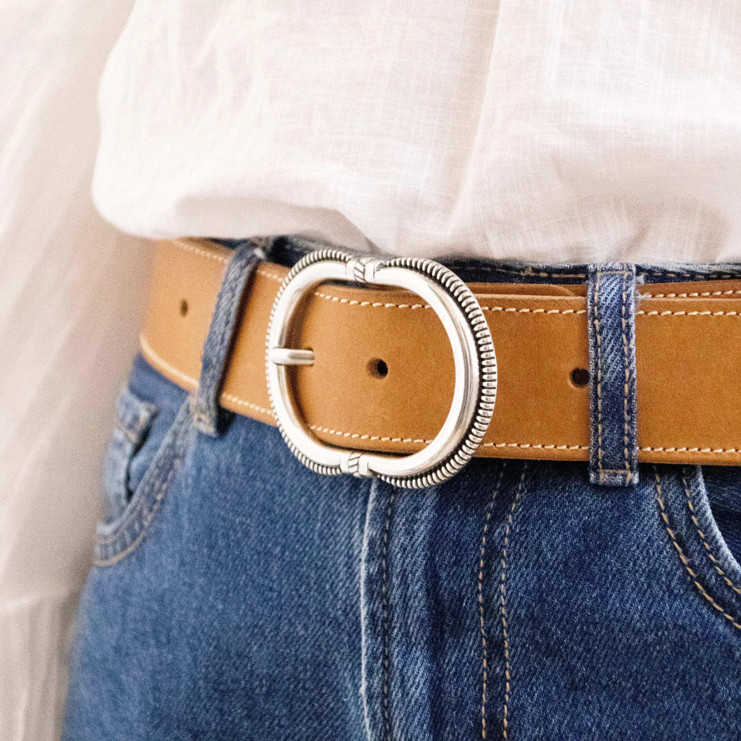 Femme JULES & JENN Ceintures | Ceinture Camargue cuir