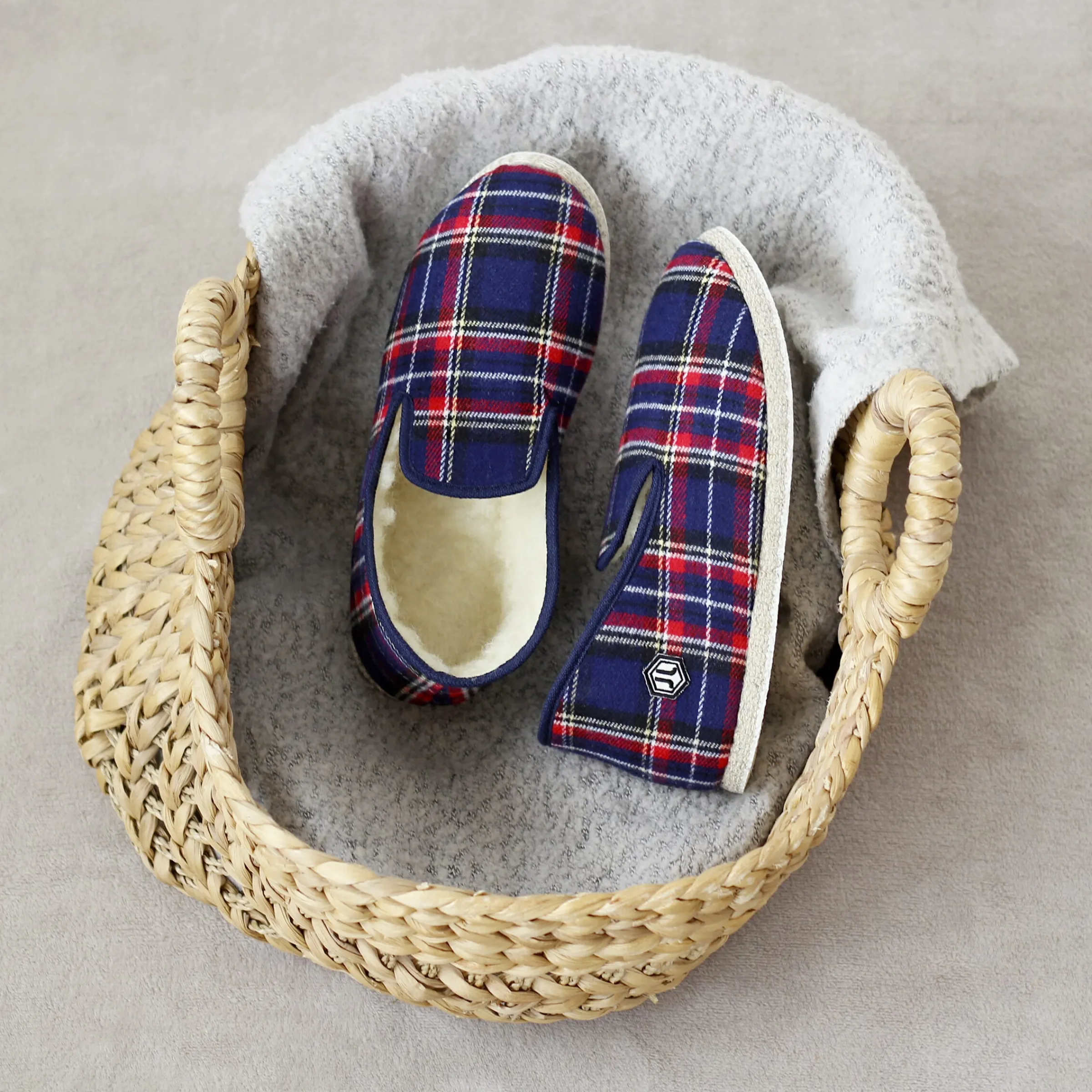 Femme JULES & JENN Charentaises | Charentaises | Charentaises tradition bleu