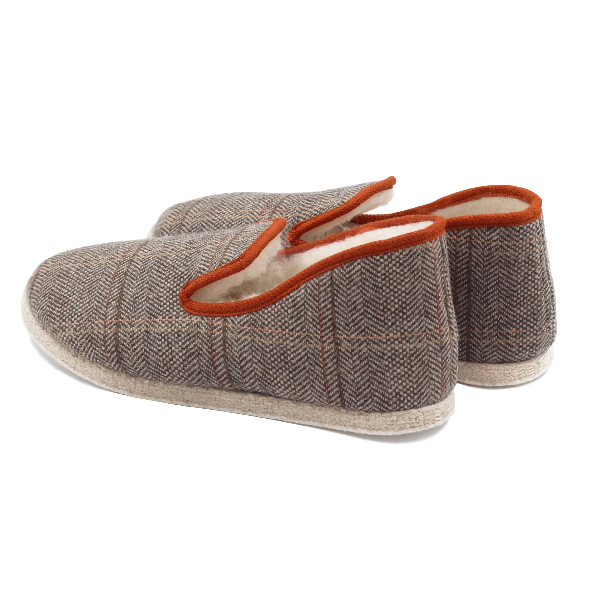 Homme JULES & JENN Charentaises | Charentaises tradition marron