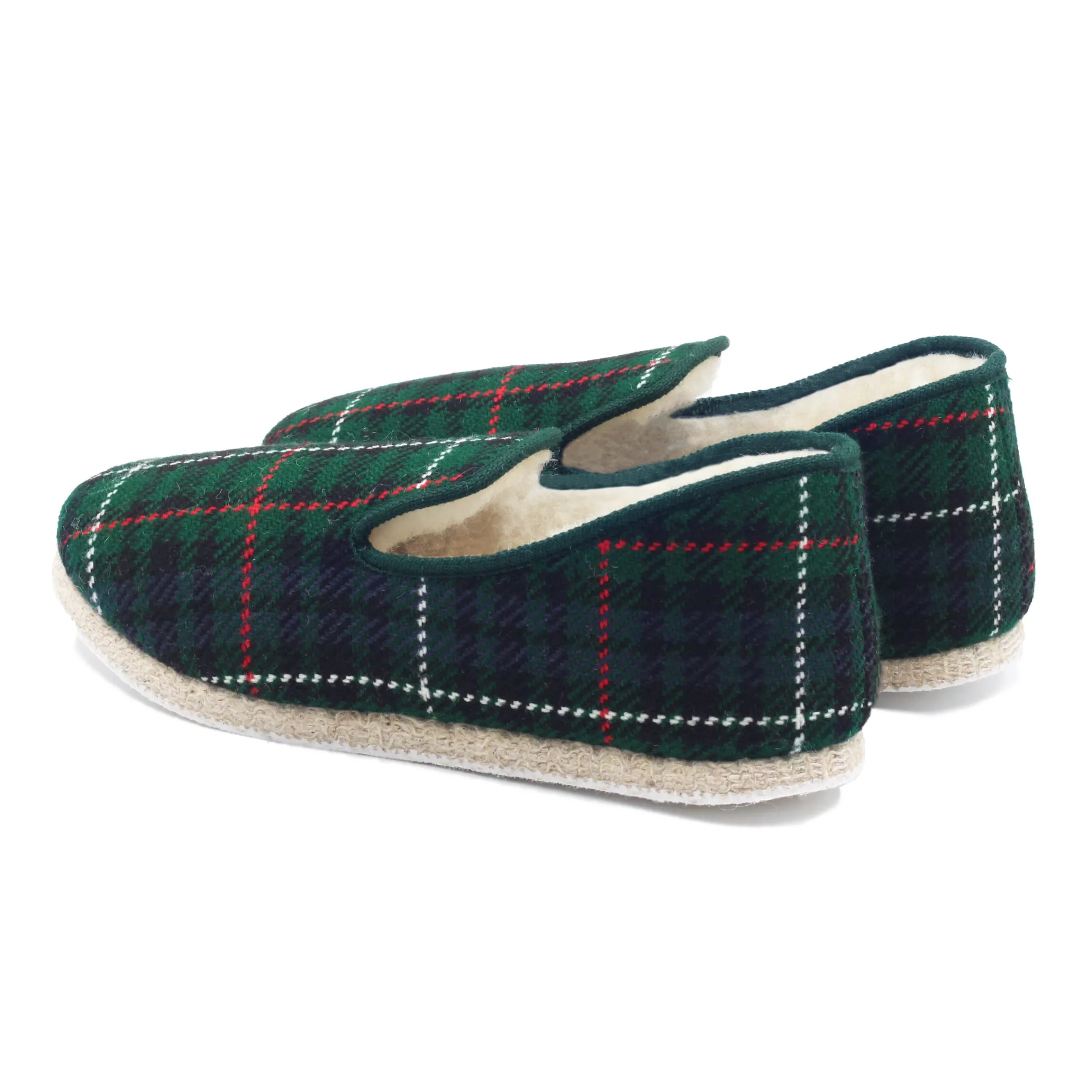 Femme JULES & JENN Charentaises | Charentaises | Charentaises tradition vert