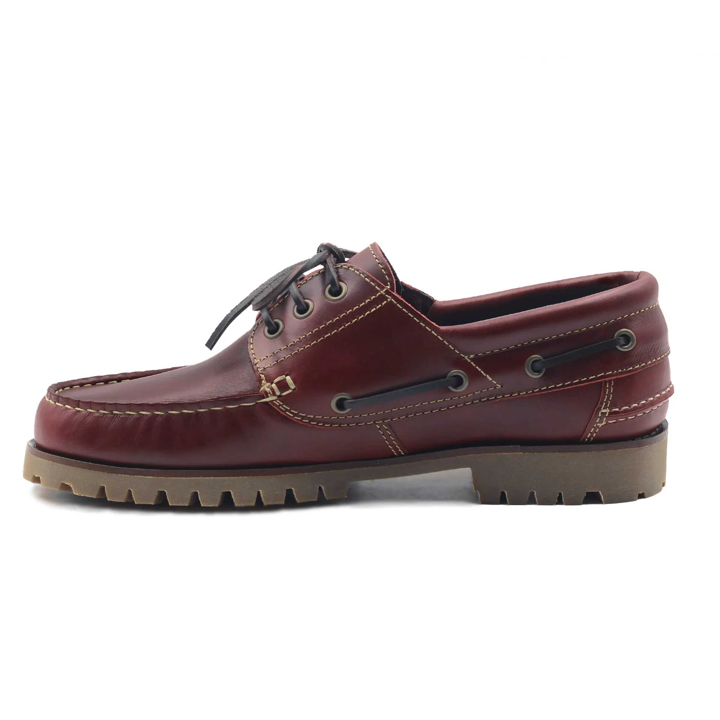chaussures_bateau_crampons_bordeaux_5.webp Homme JULES & JENN Fins De Série Solidaires | Chaussures bateau crampons