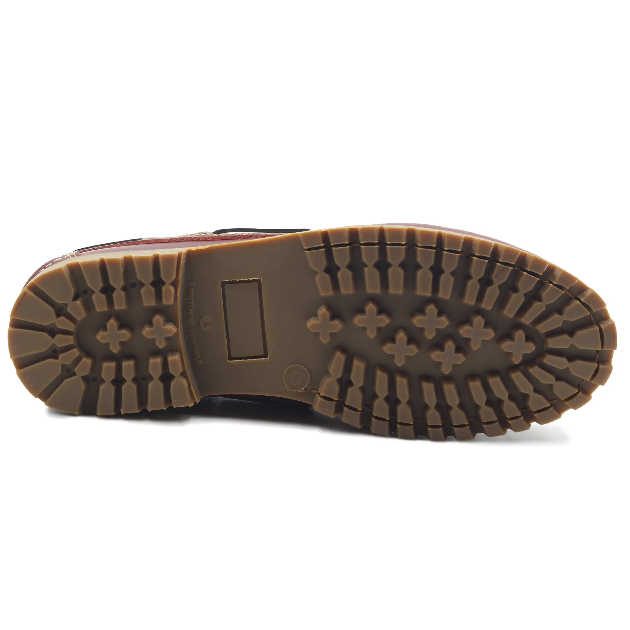 chaussures_bateau_crampons_bordeaux_6.webp Homme JULES & JENN Fins De Série Solidaires | Chaussures bateau crampons