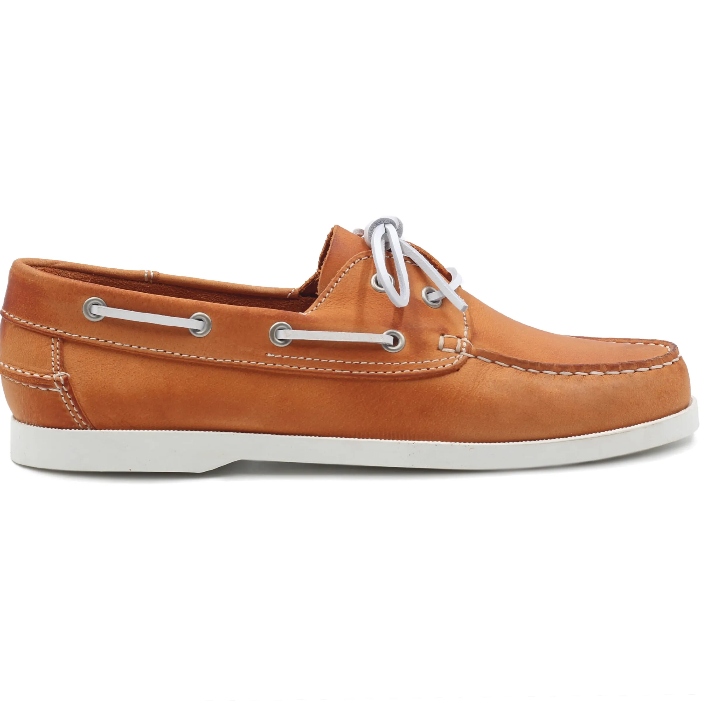 chaussures_bateau_cuir_orange_4.webp Homme JULES & JENN Chaussures Bateau | Chaussures bateau cuir