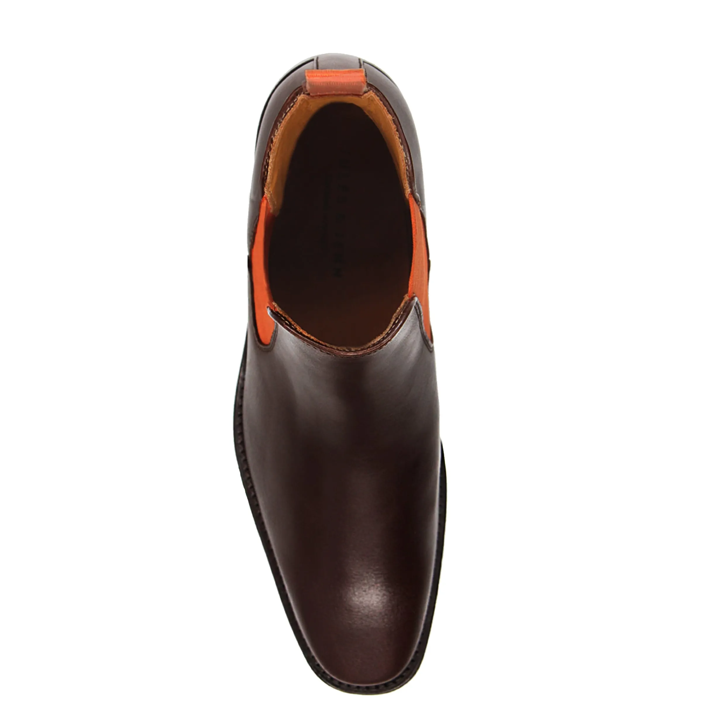 chelsea_boots_cuir_marron_orange_3.webp Homme JULES & JENN Boots | Chelsea boots cuir marron orange