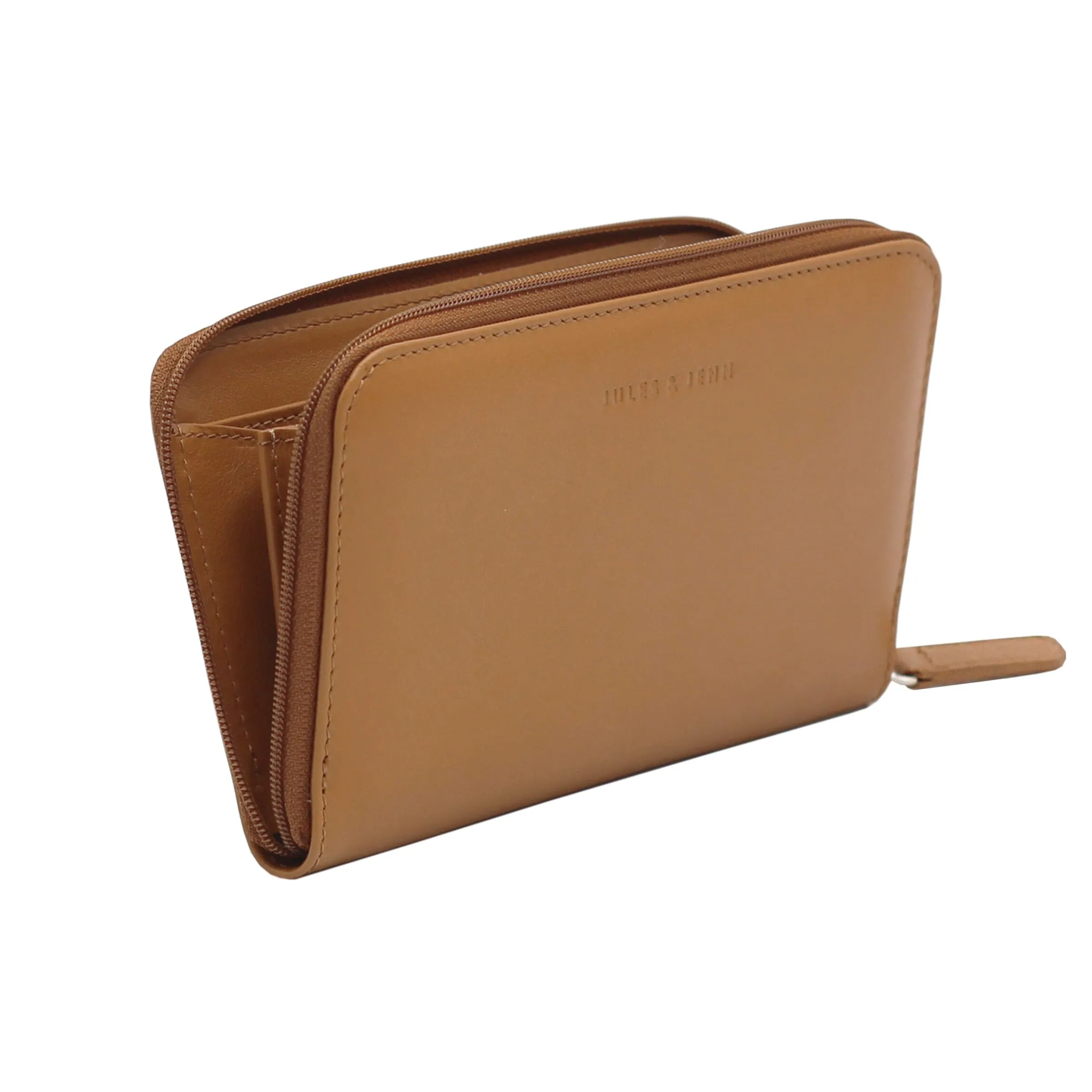 compagnon_cuir_camel_2.webp Femme JULES & JENN Petite Maroquinerie | Compagnon cuir