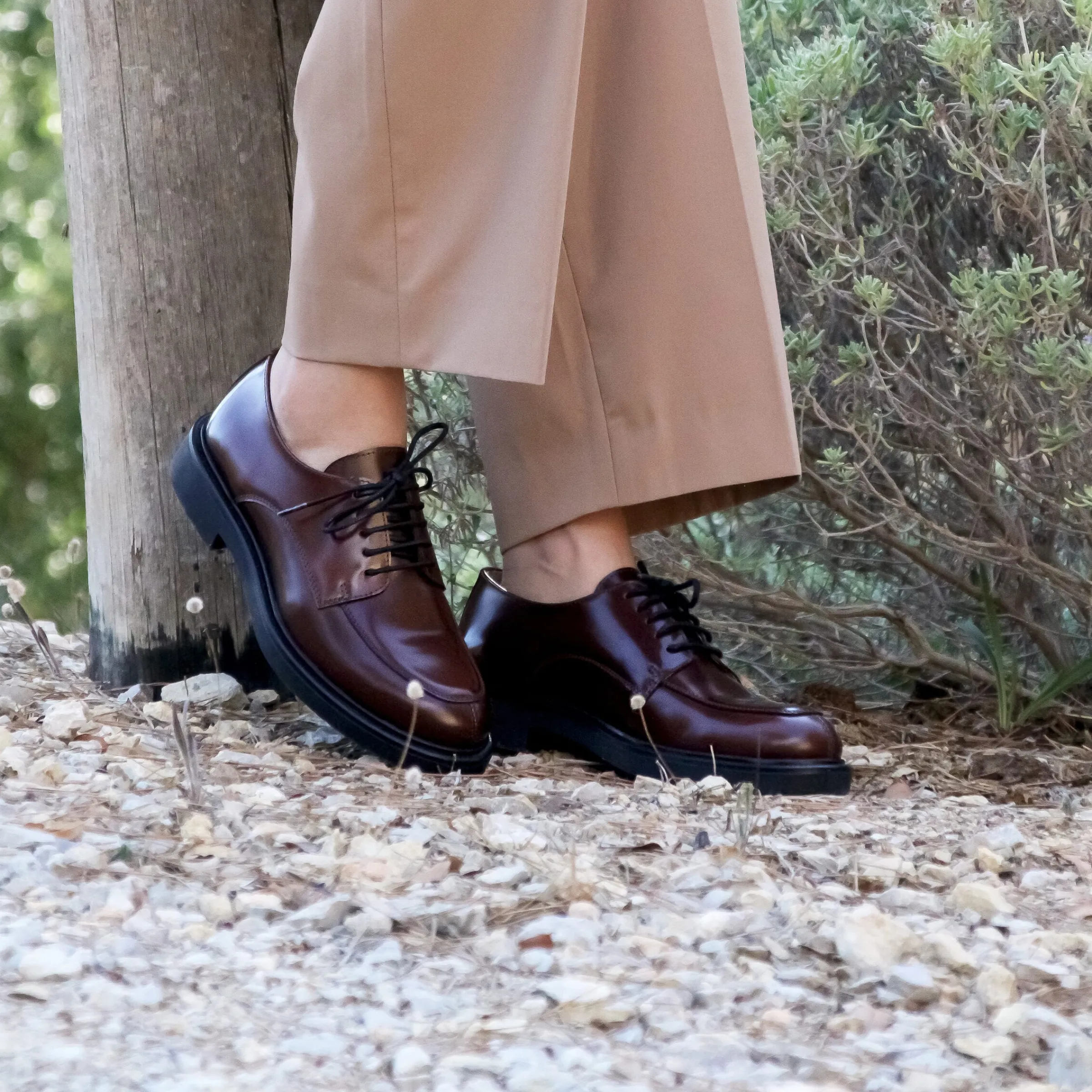 Femme JULES & JENN Mocassins & Derbies | Derbies cuir brillant