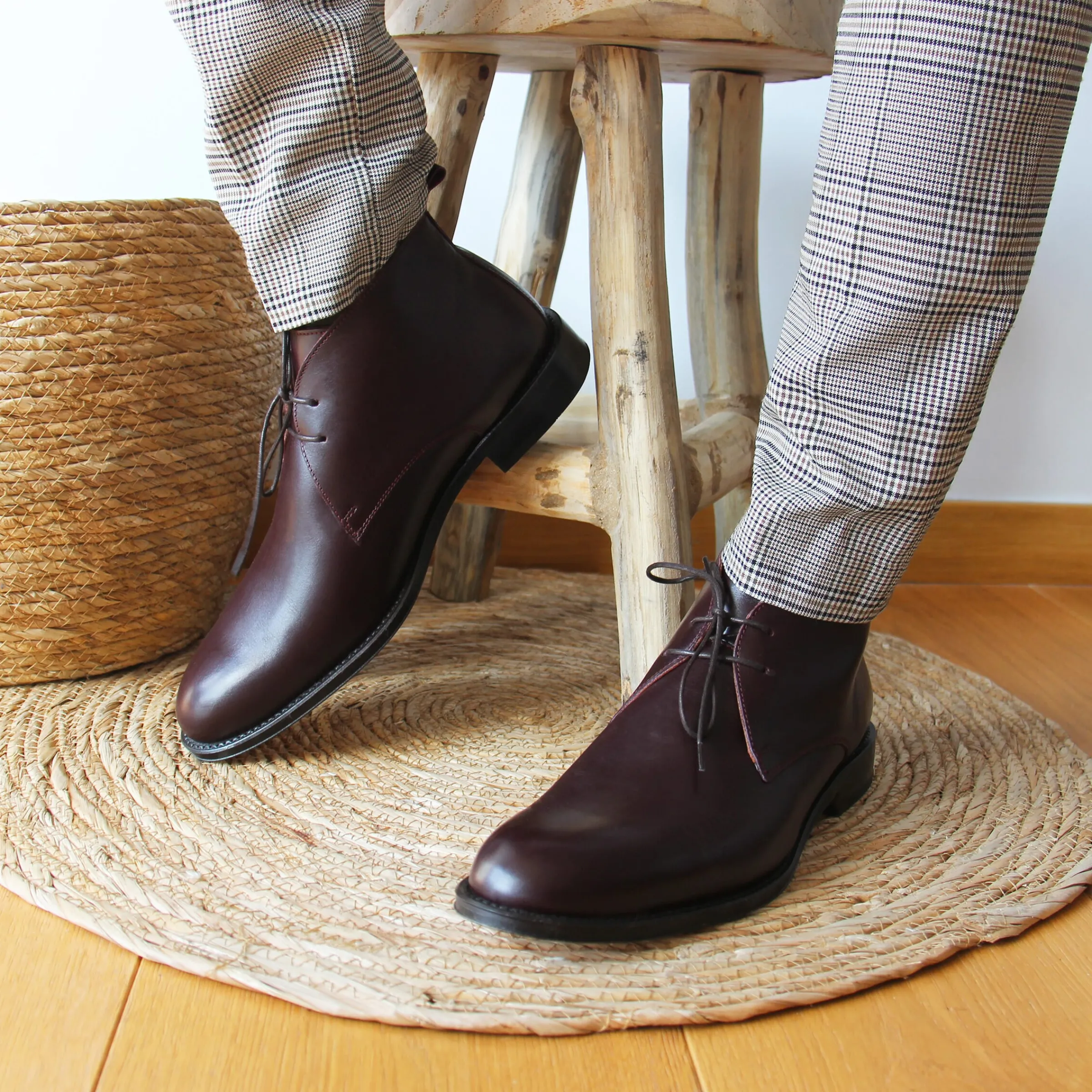 Homme JULES & JENN Boots | Desert boots cuir
