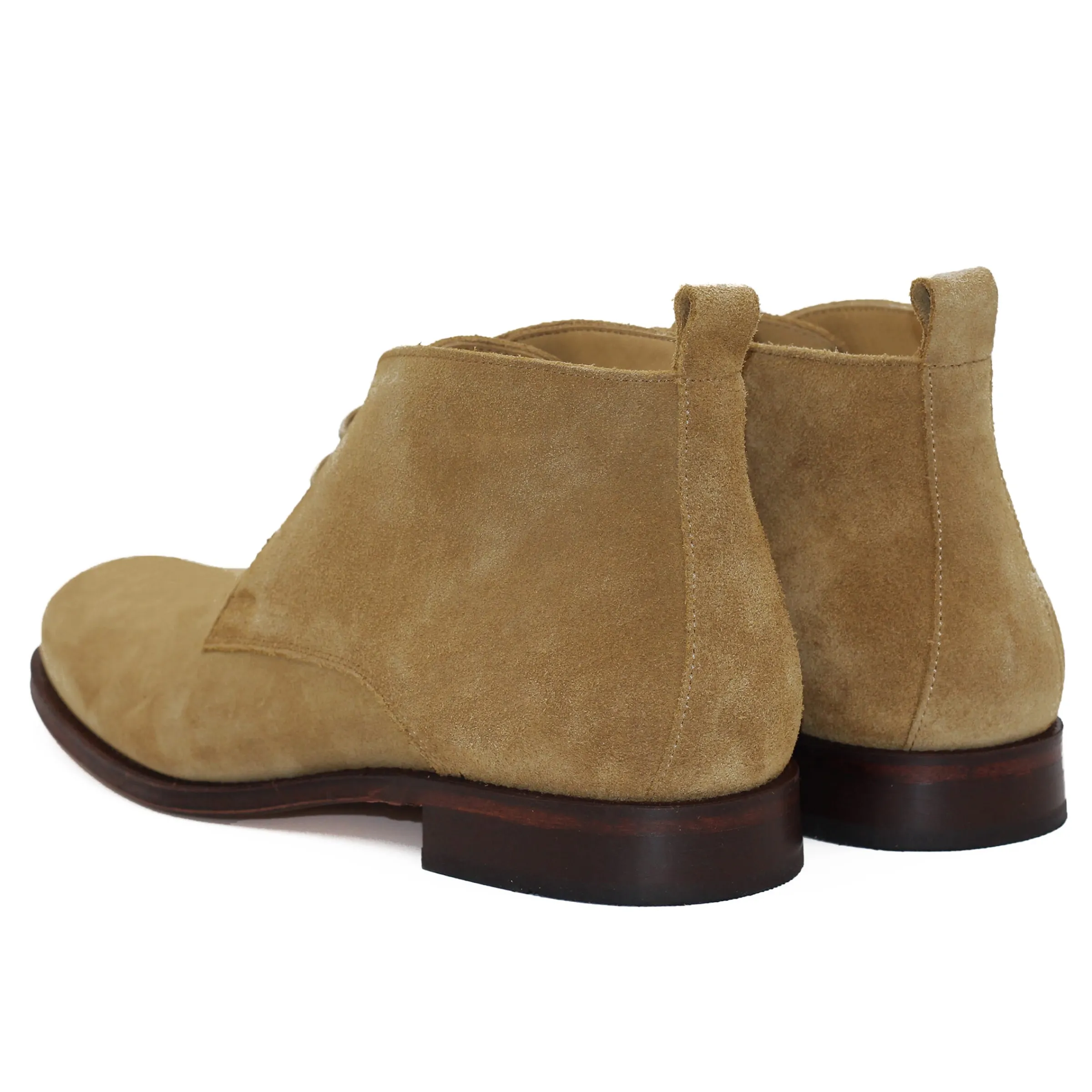 Homme JULES & JENN Fins De Série Solidaires | Desert boots cuir daim