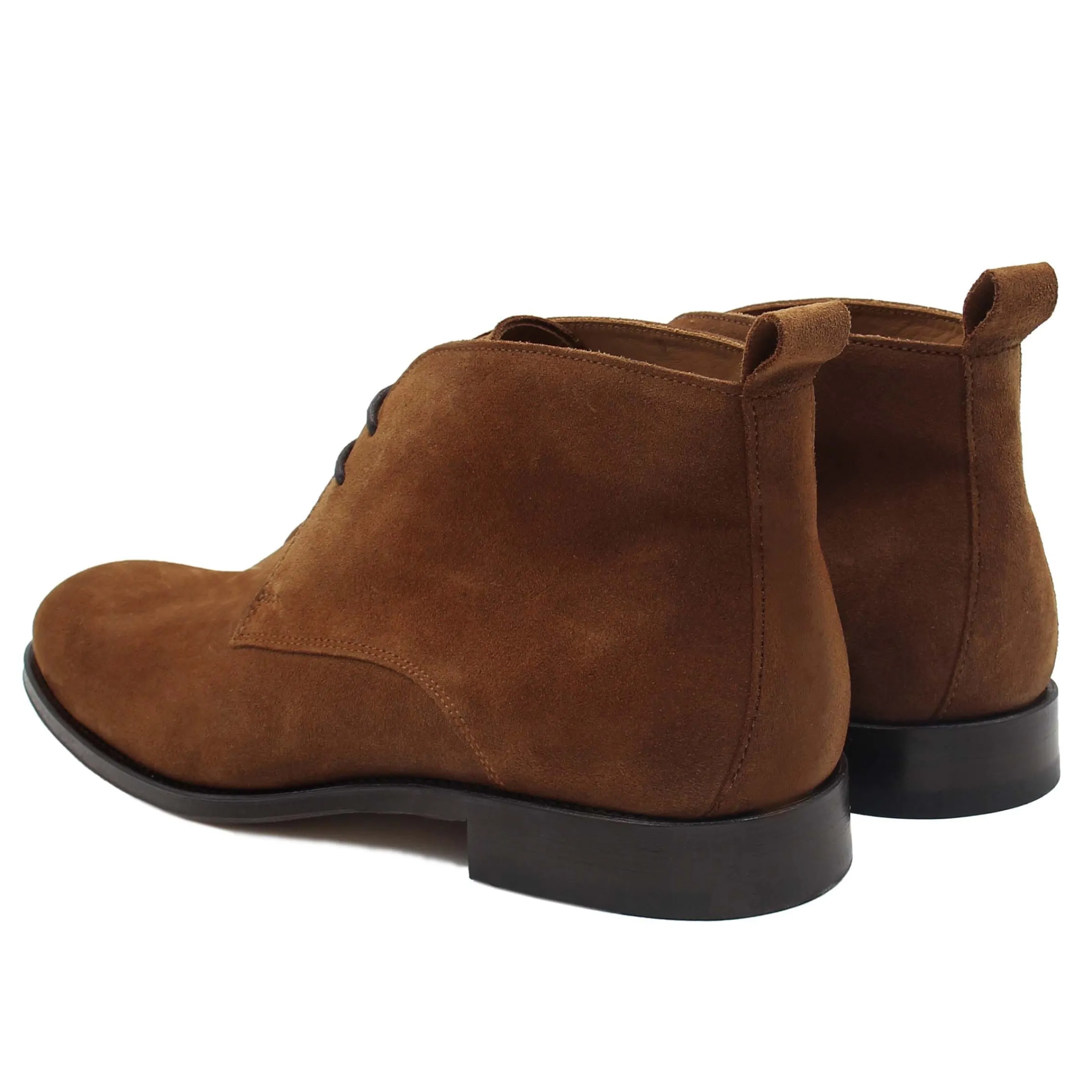 Homme JULES & JENN Fins De Série Solidaires | Desert boots cuir daim
