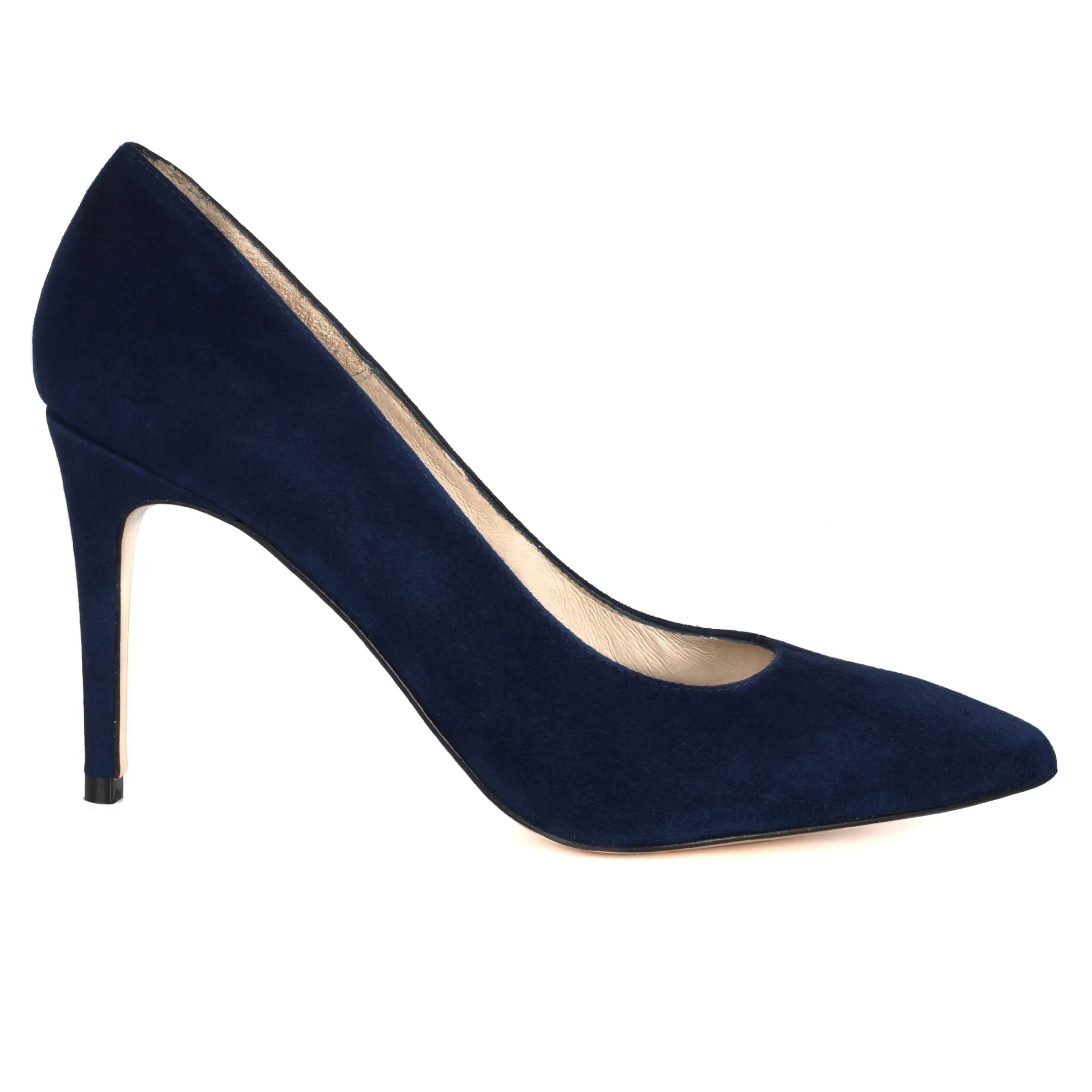 escarpins_cuir_daim_bleu_marine_4.webp Femme JULES & JENN Escarpins | Escarpins cuir daim bleu marine