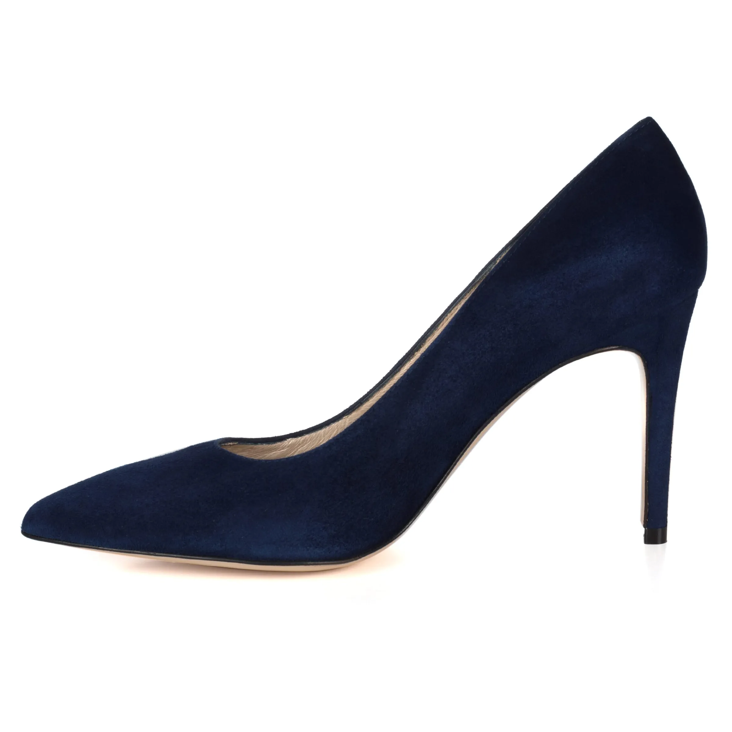 escarpins_cuir_daim_bleu_marine_5.webp Femme JULES & JENN Escarpins | Escarpins cuir daim bleu marine