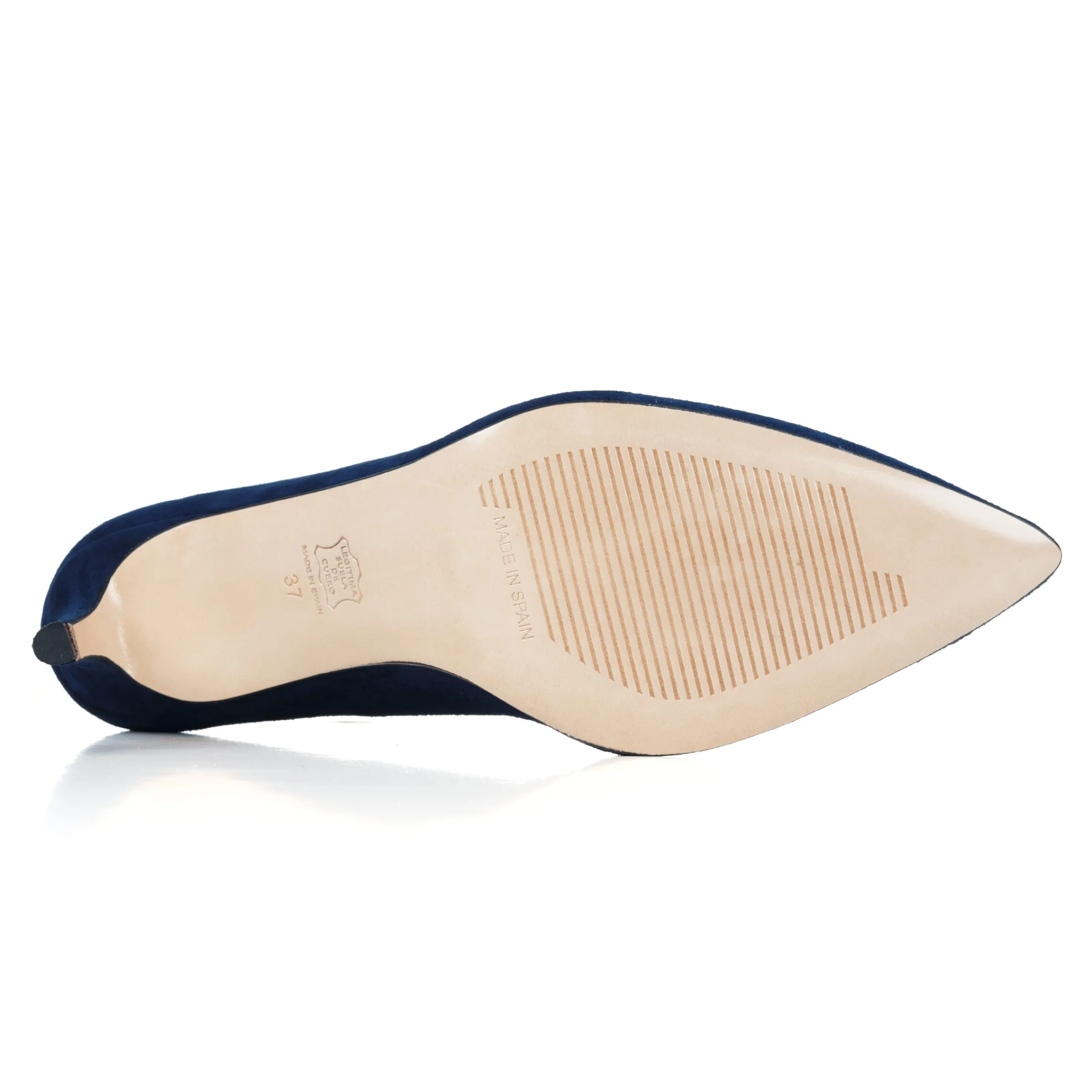 escarpins_cuir_daim_bleu_marine_6.webp Femme JULES & JENN Escarpins | Escarpins cuir daim bleu marine