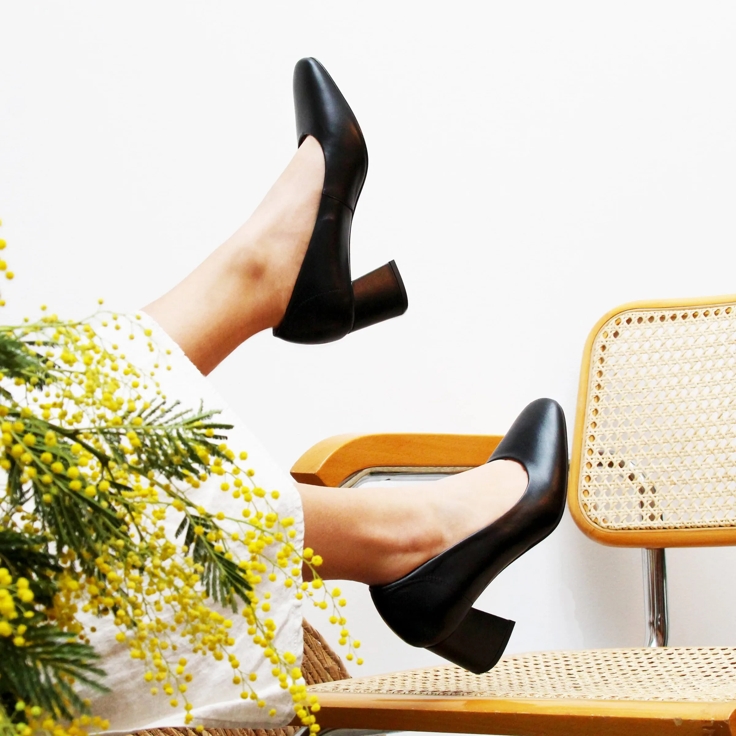 Femme JULES & JENN Escarpins | Escarpins rétro cuir