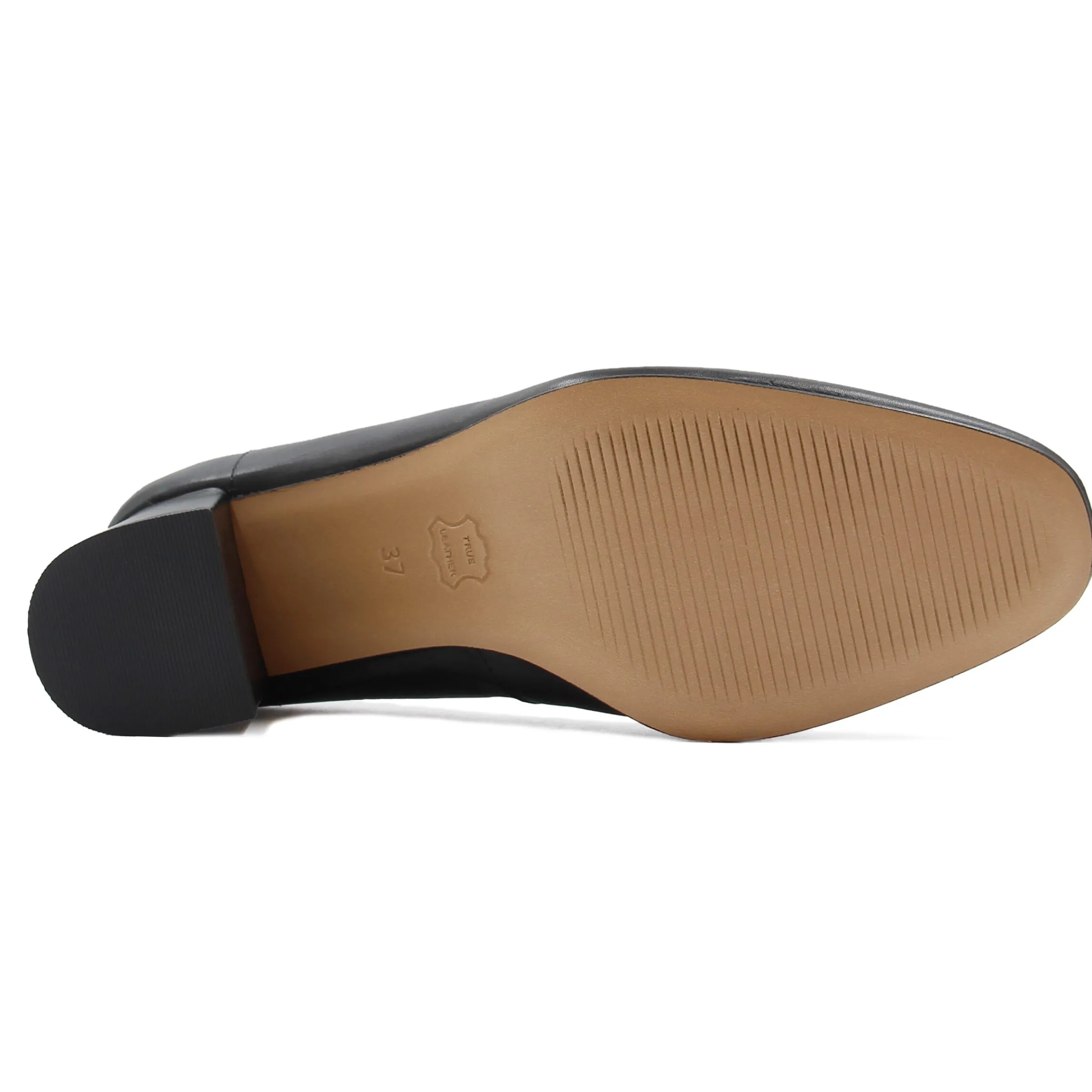 escarpins_rtro_cuir_noir_6.webp Femme JULES & JENN Escarpins | Escarpins rétro cuir