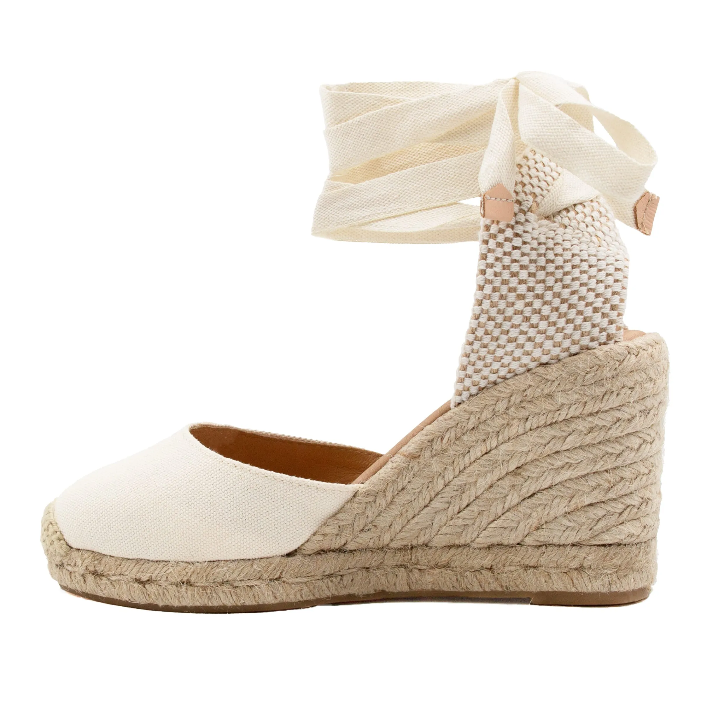 espadrilles_compenses_recycles_beige_5.webp Femme JULES & JENN Dressing Recyclé | Sandales | Espadrilles compensées recyclées
