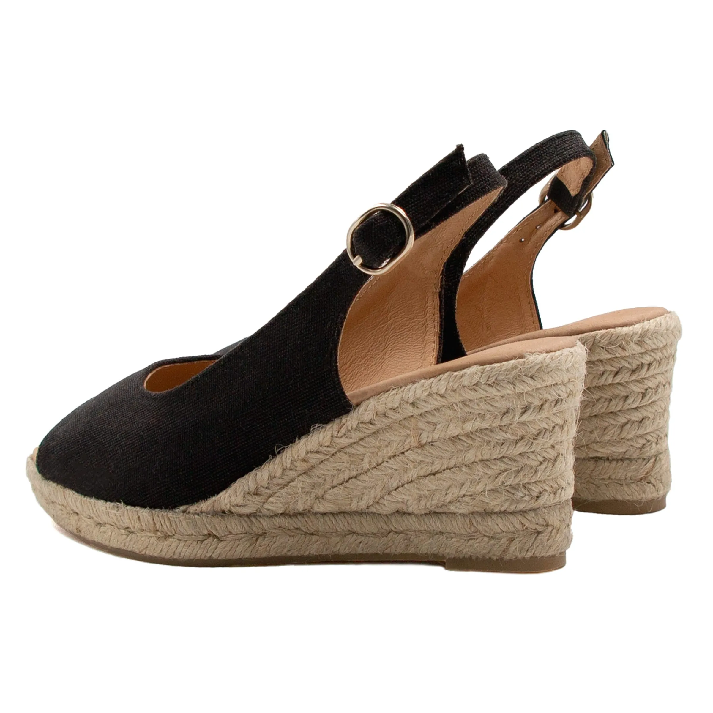 Femme JULES & JENN Dressing Recyclé | Sandales | Espadrilles slingback recyclées es
