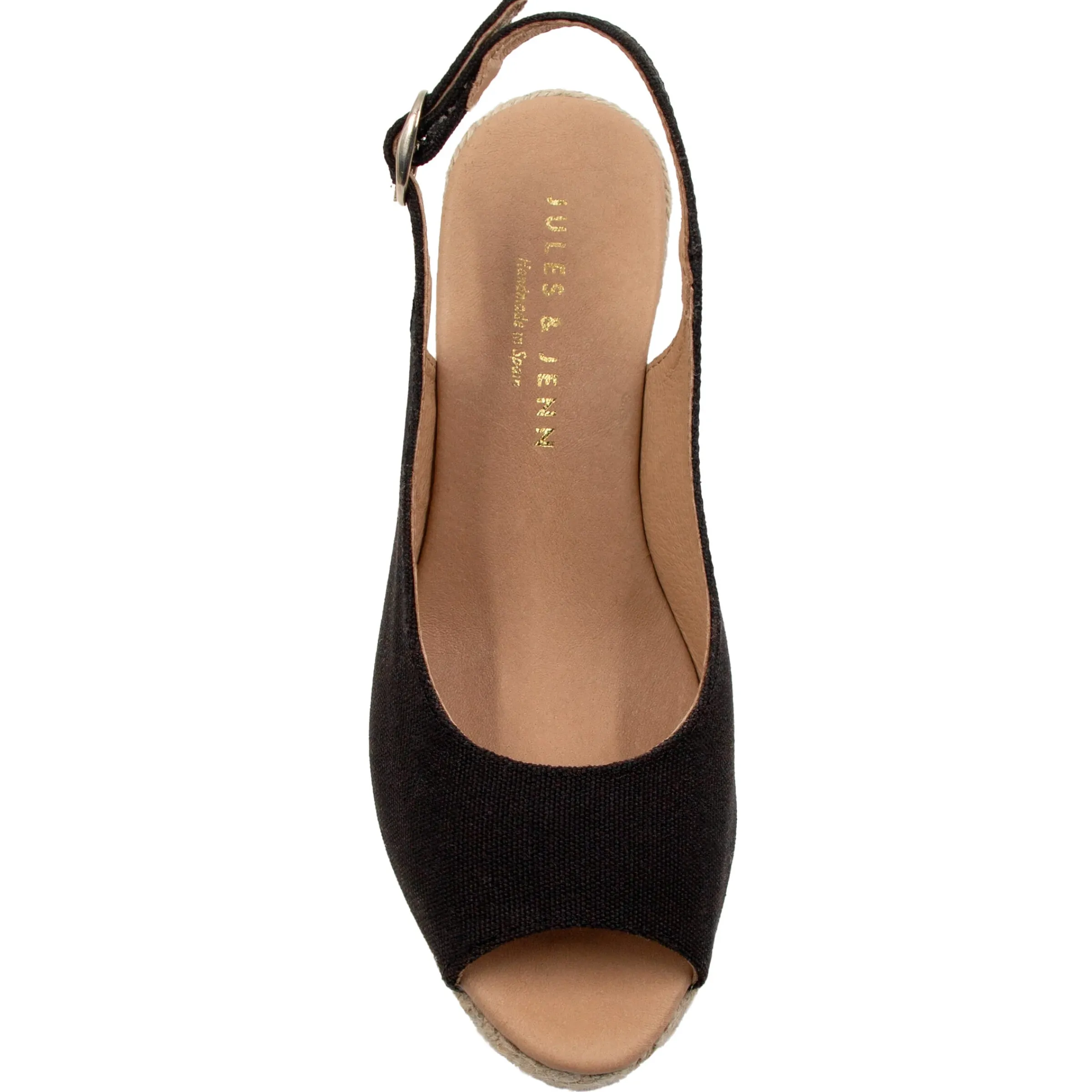 espadrilles_slingback_recycles_noires_3.webp Femme JULES & JENN Dressing Recyclé | Sandales | Espadrilles slingback recyclées es