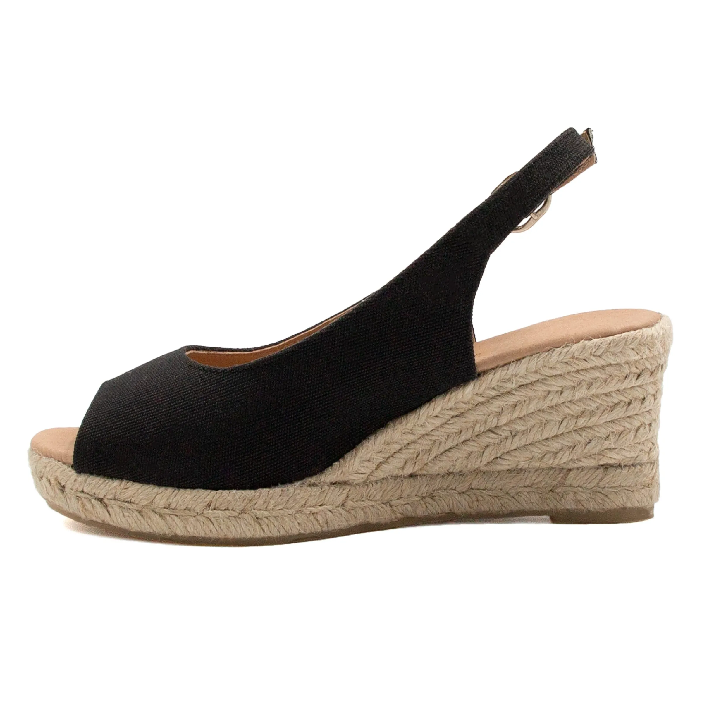 espadrilles_slingback_recycles_noires_5.webp Femme JULES & JENN Dressing Recyclé | Sandales | Espadrilles slingback recyclées es