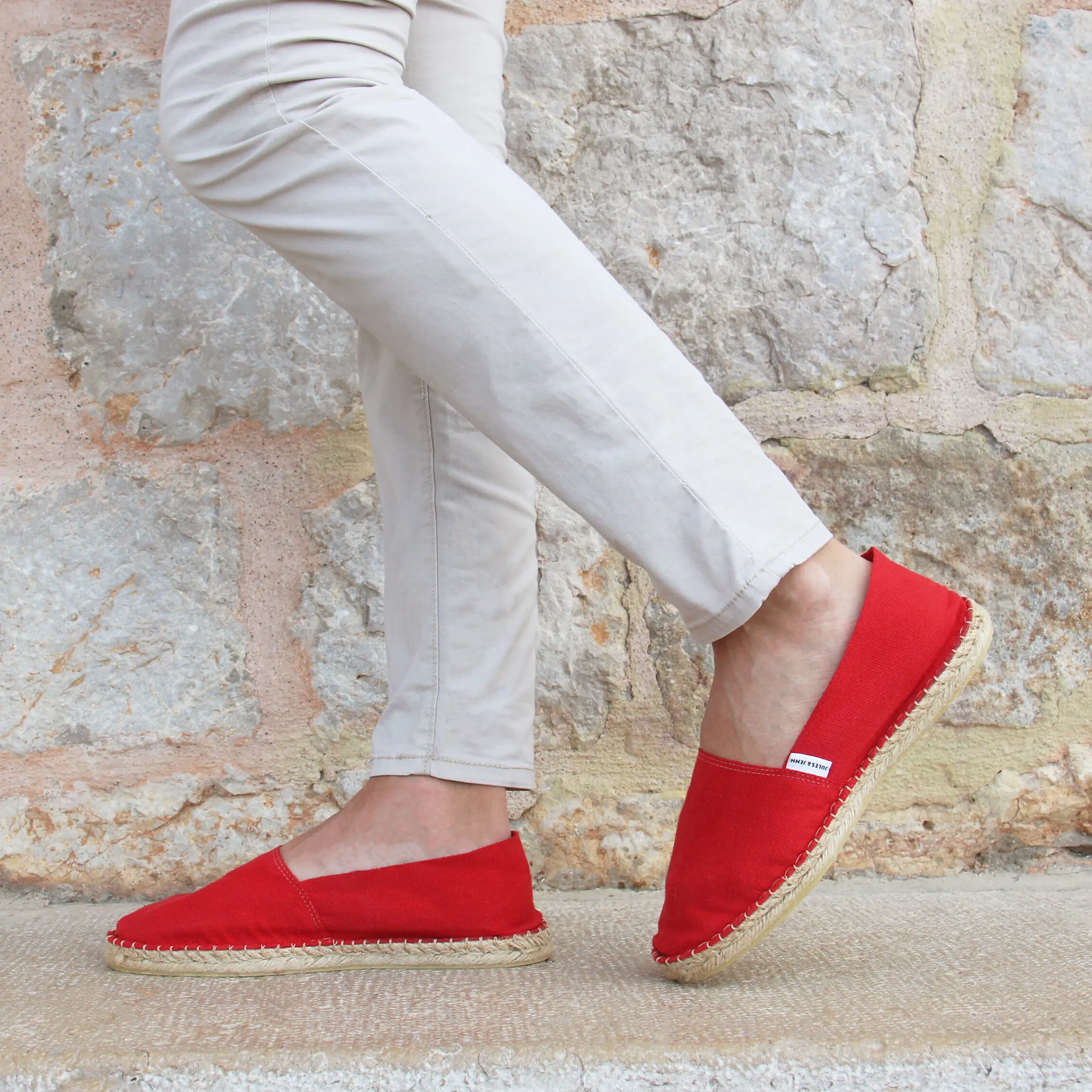 Femme JULES & JENN Espadrilles & Sandales | Espadrilles | Espadrilles toile coton