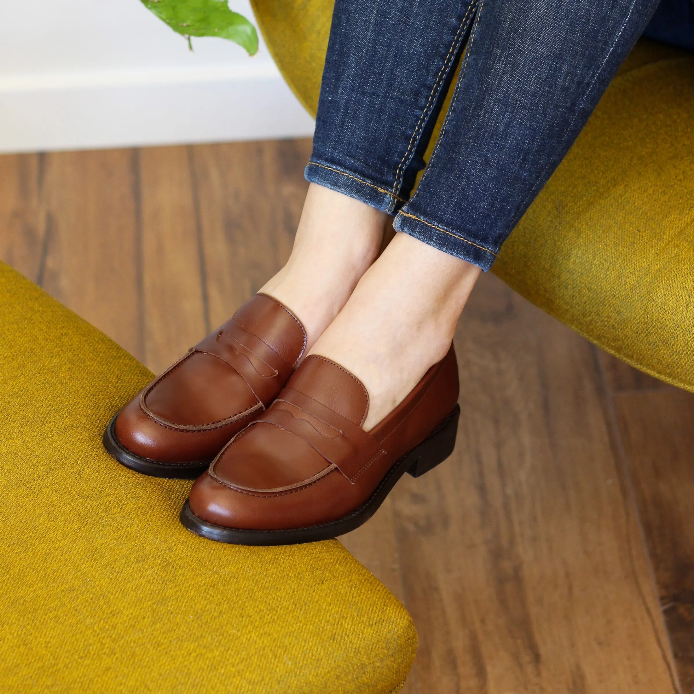 Femme JULES & JENN Mocassins & Derbies | Mocassins cuir
