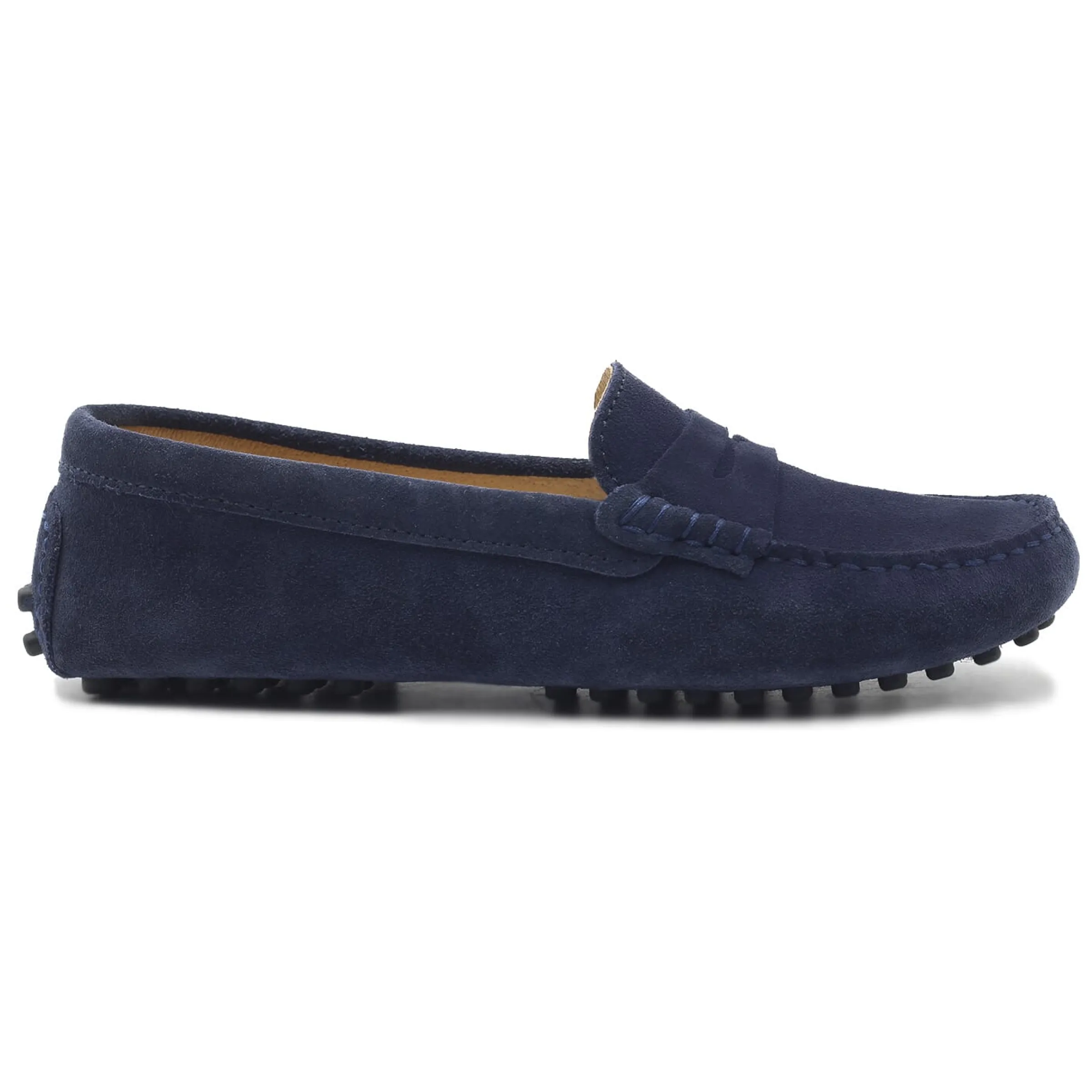 mocassins_cuir_daim_bleu_4.webp Femme JULES & JENN Mocassins & Derbies | Mocassins cuir daim bleu