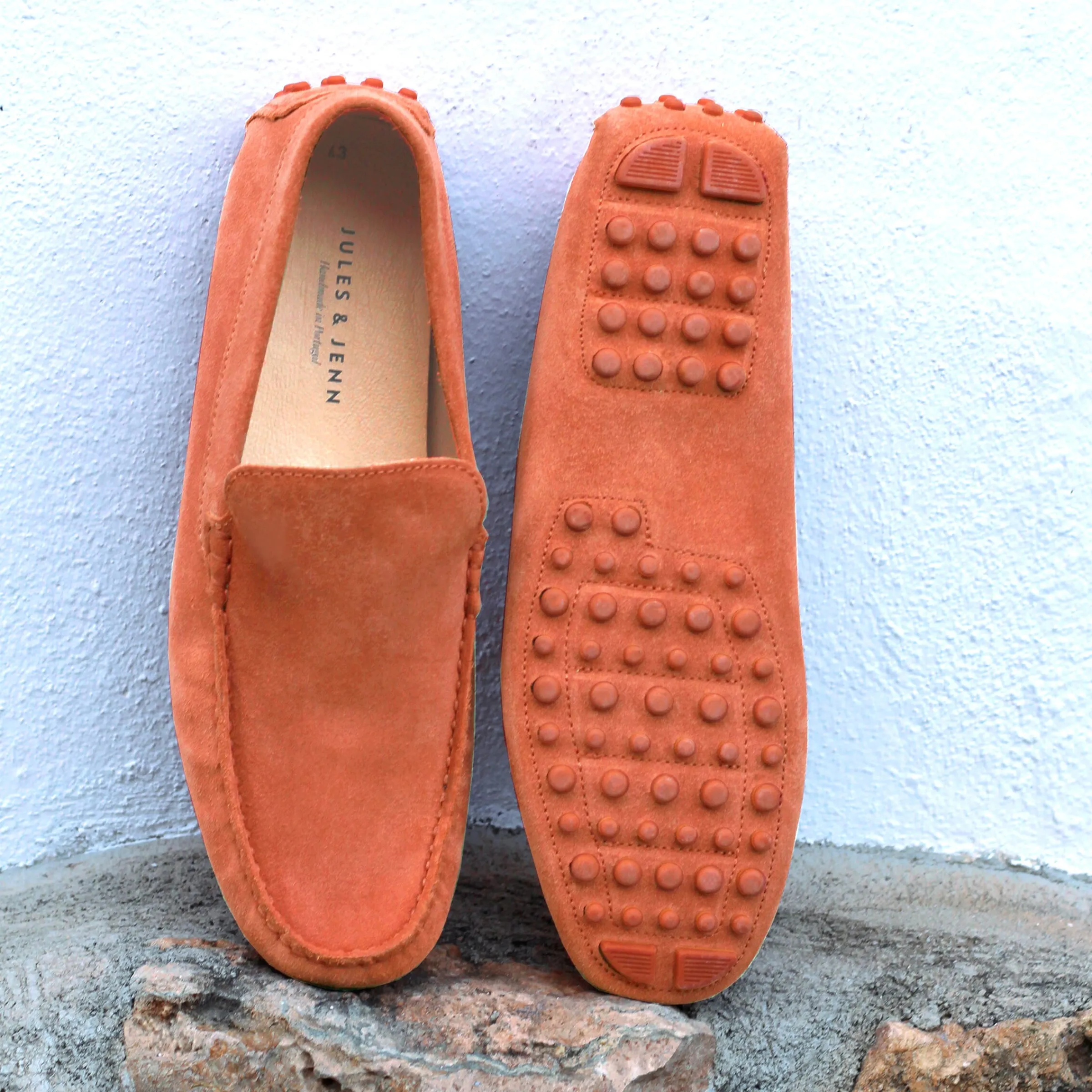 Homme JULES & JENN Mocassins | Mocassins cuir daim