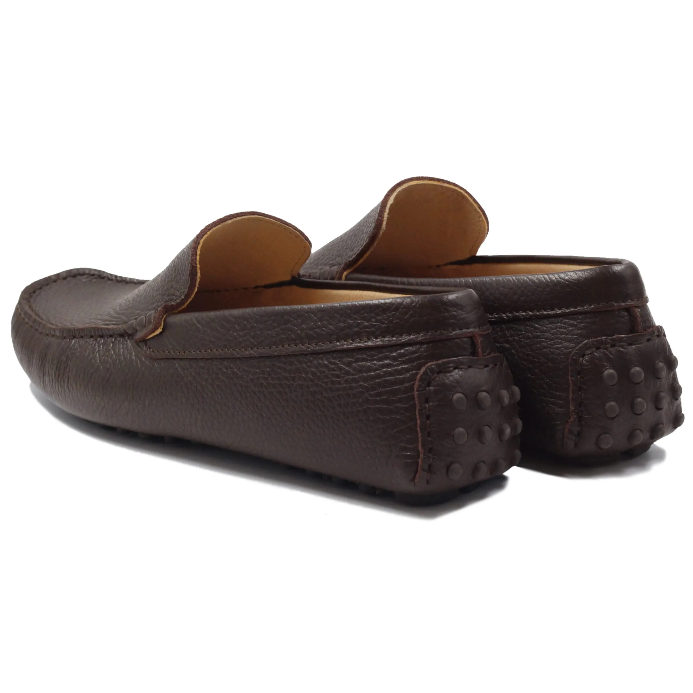 Homme JULES & JENN Fins De Série Solidaires | Mocassins cuir grainé