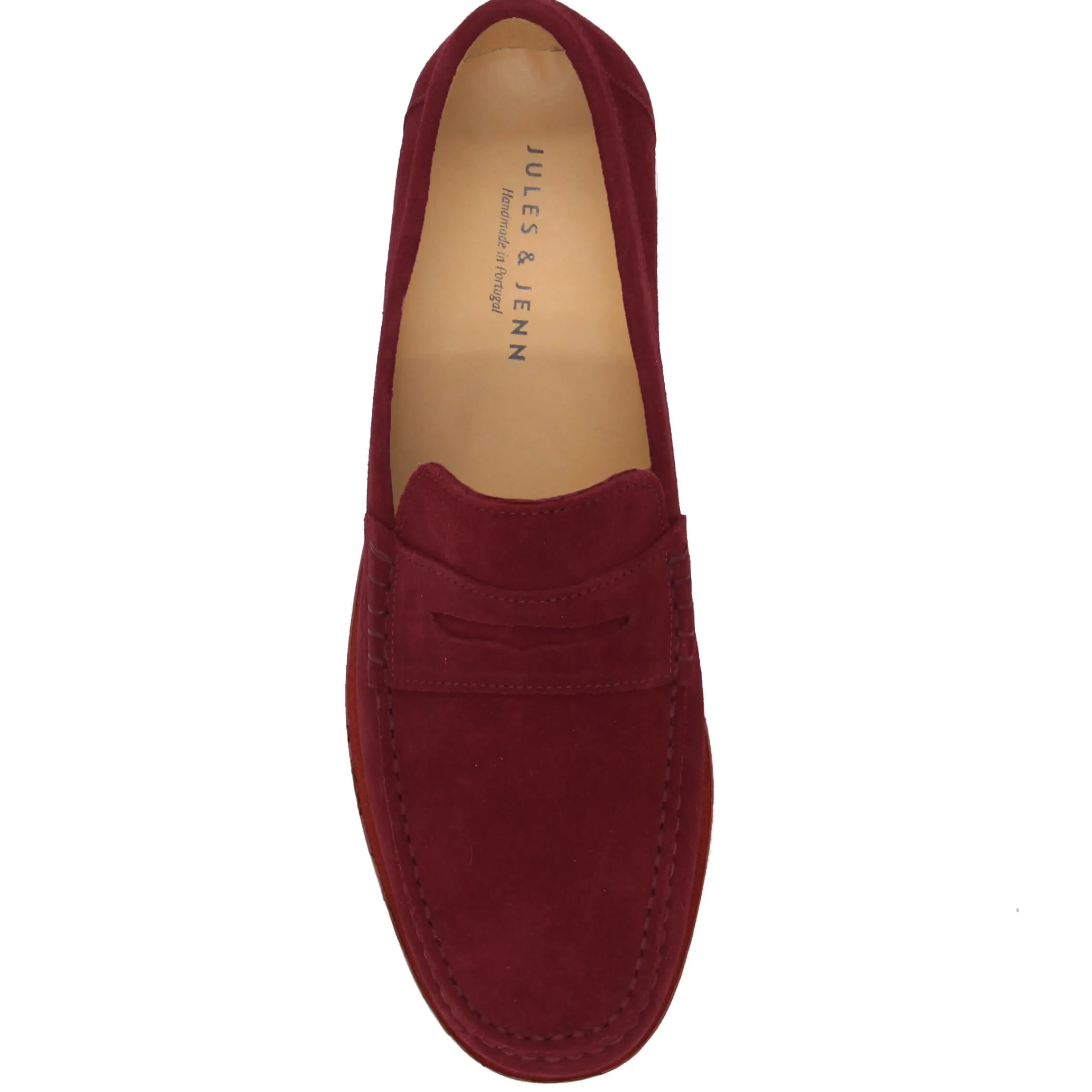 Homme JULES & JENN Fins De Série Solidaires | Mocassins urbains cuir daim