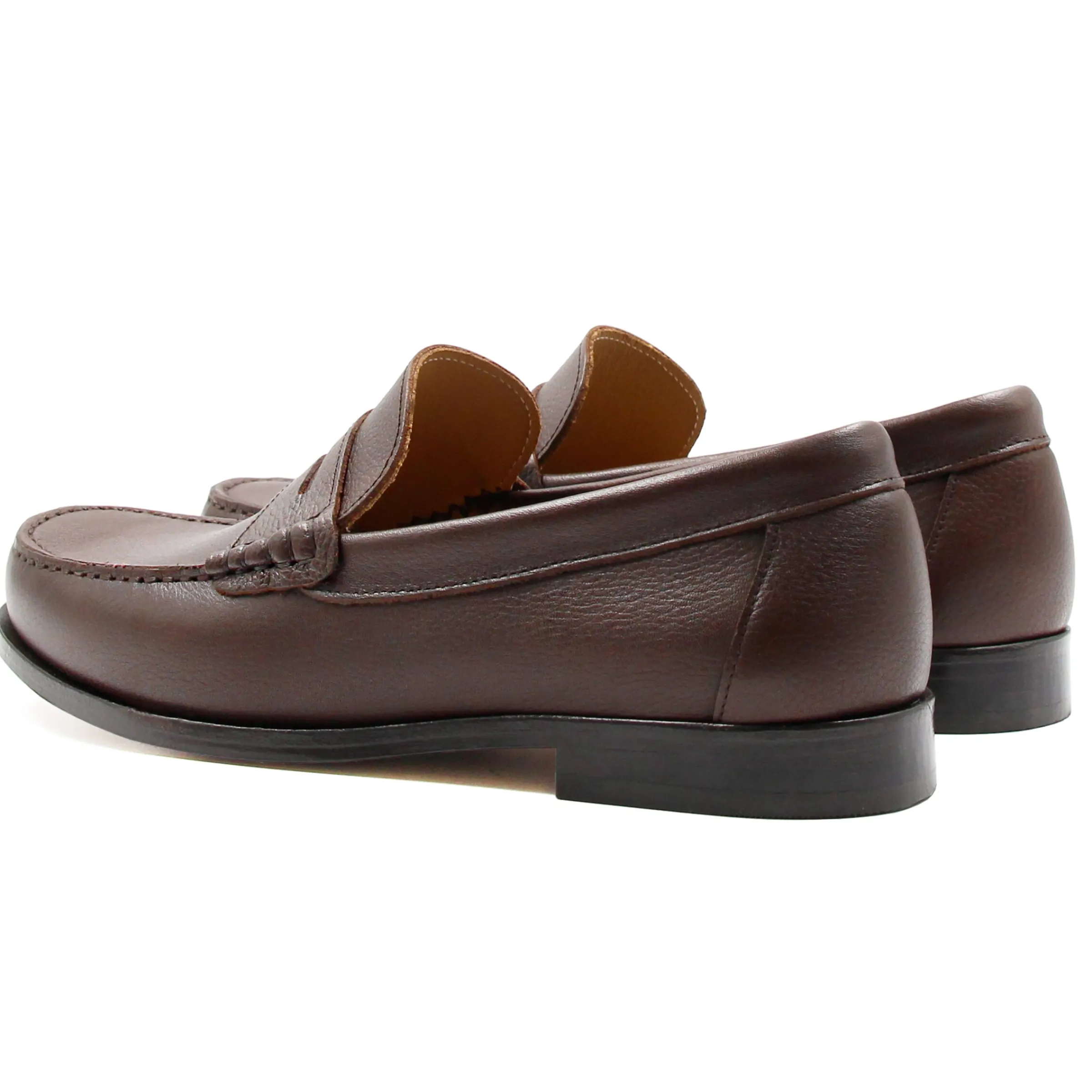 Homme JULES & JENN Mocassins | Mocassins urbains cuir grainé