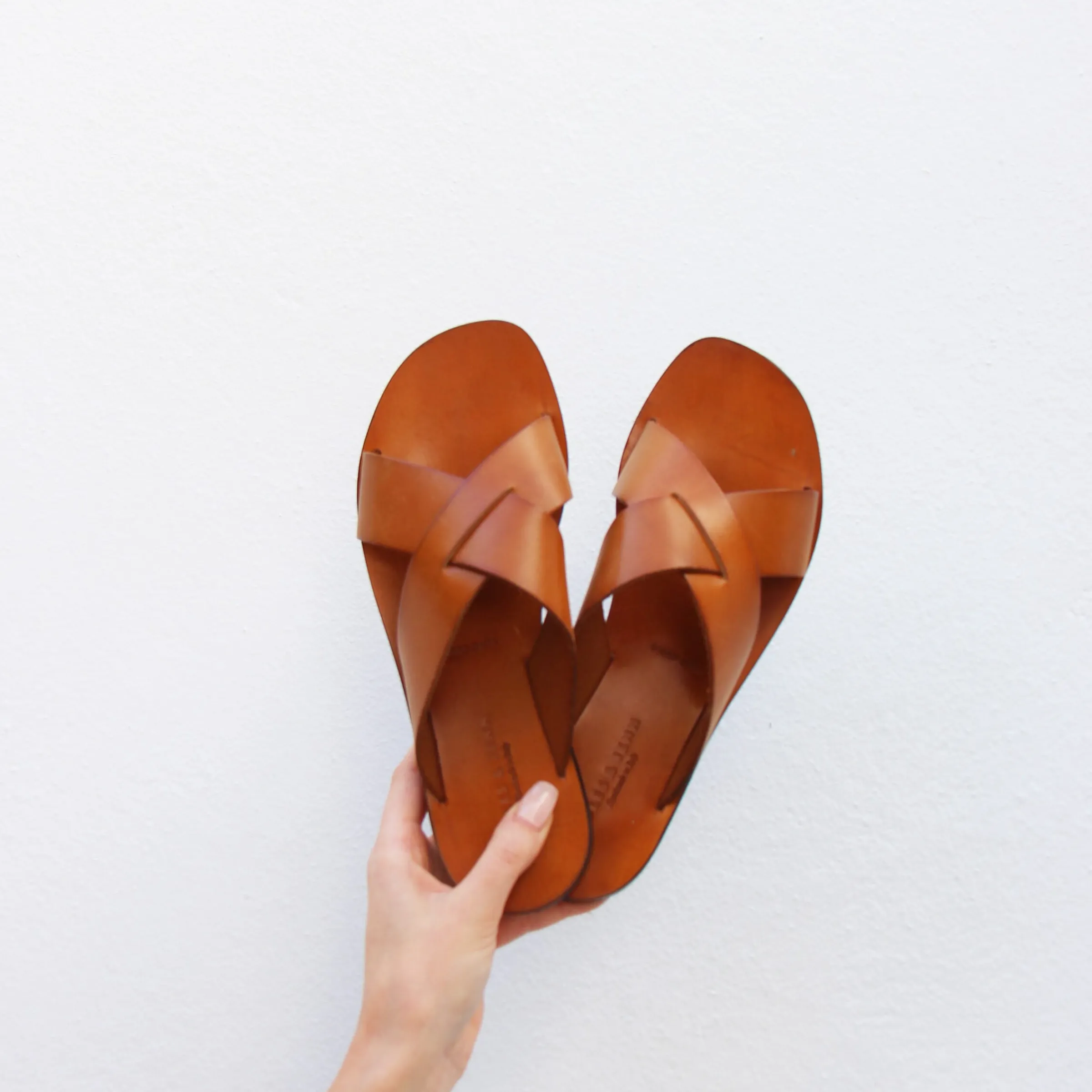 Femme JULES & JENN Sandales | Mules plates cuir