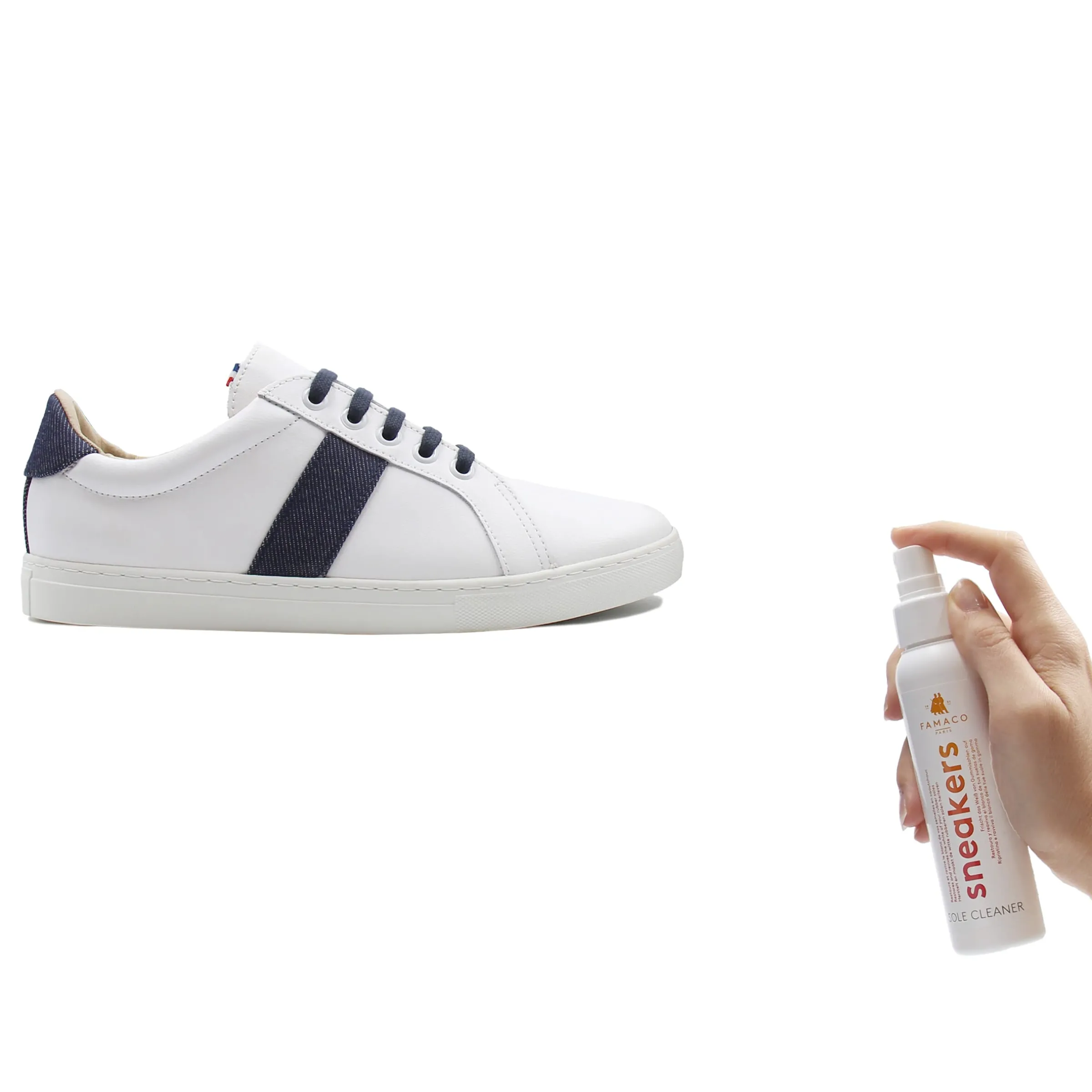 Femme JULES & JENN Cordonnerie | Cordonnerie | Nettoyant pour semelle