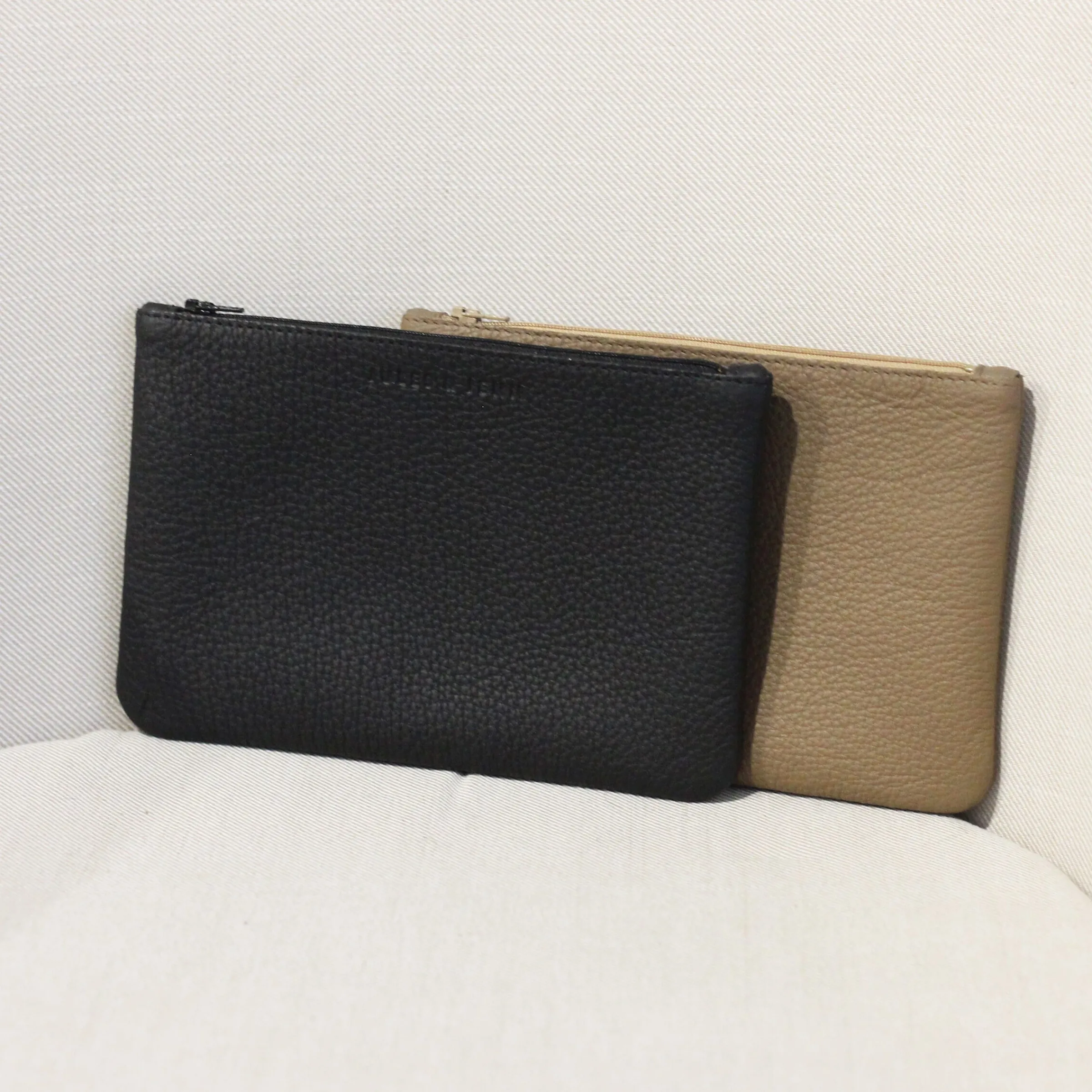Femme JULES & JENN Pochettes | Petite Maroquinerie | Pochette cuir grainé