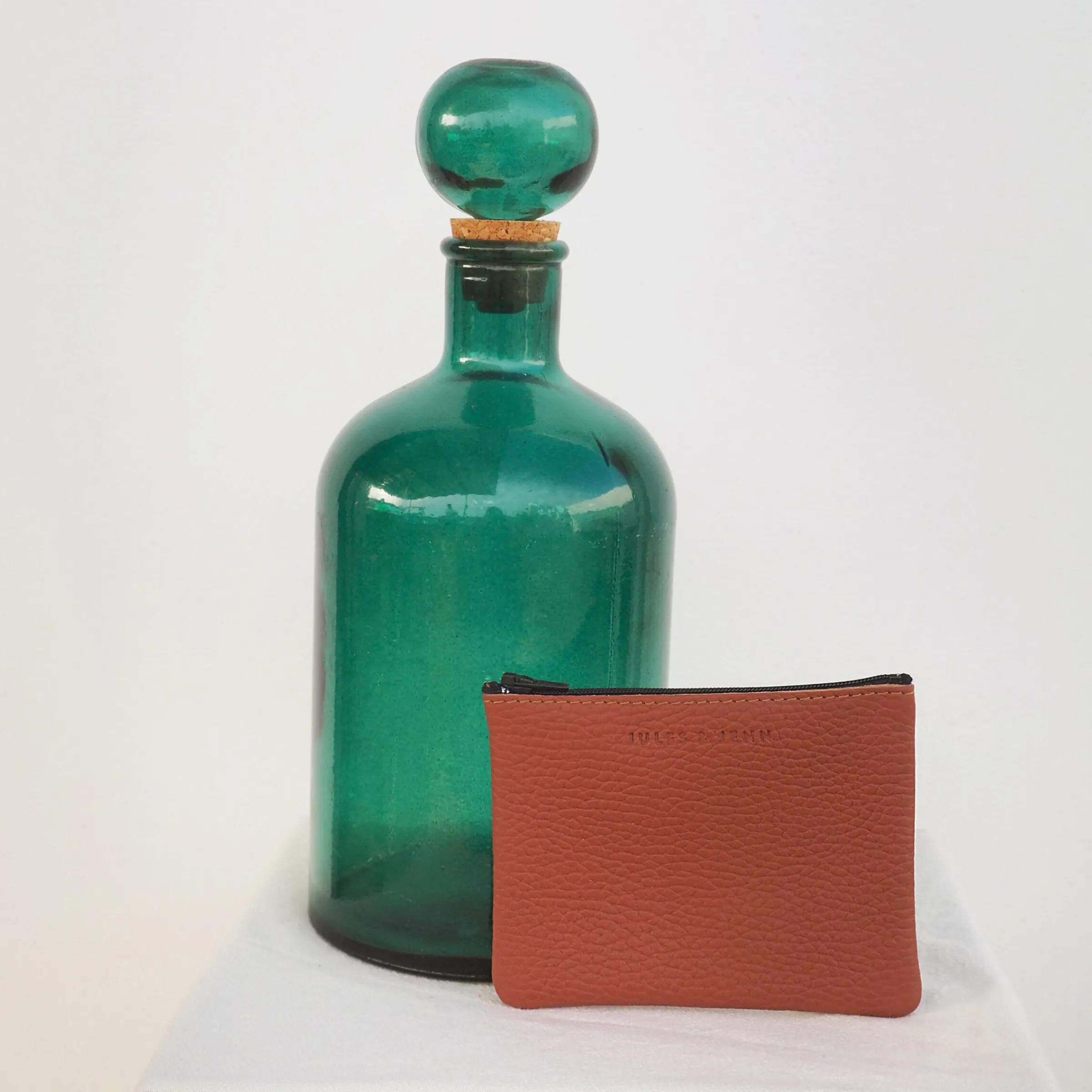 Femme JULES & JENN Dressing Recyclé | Pochettes | Pochette cuir upcyclé - Petite